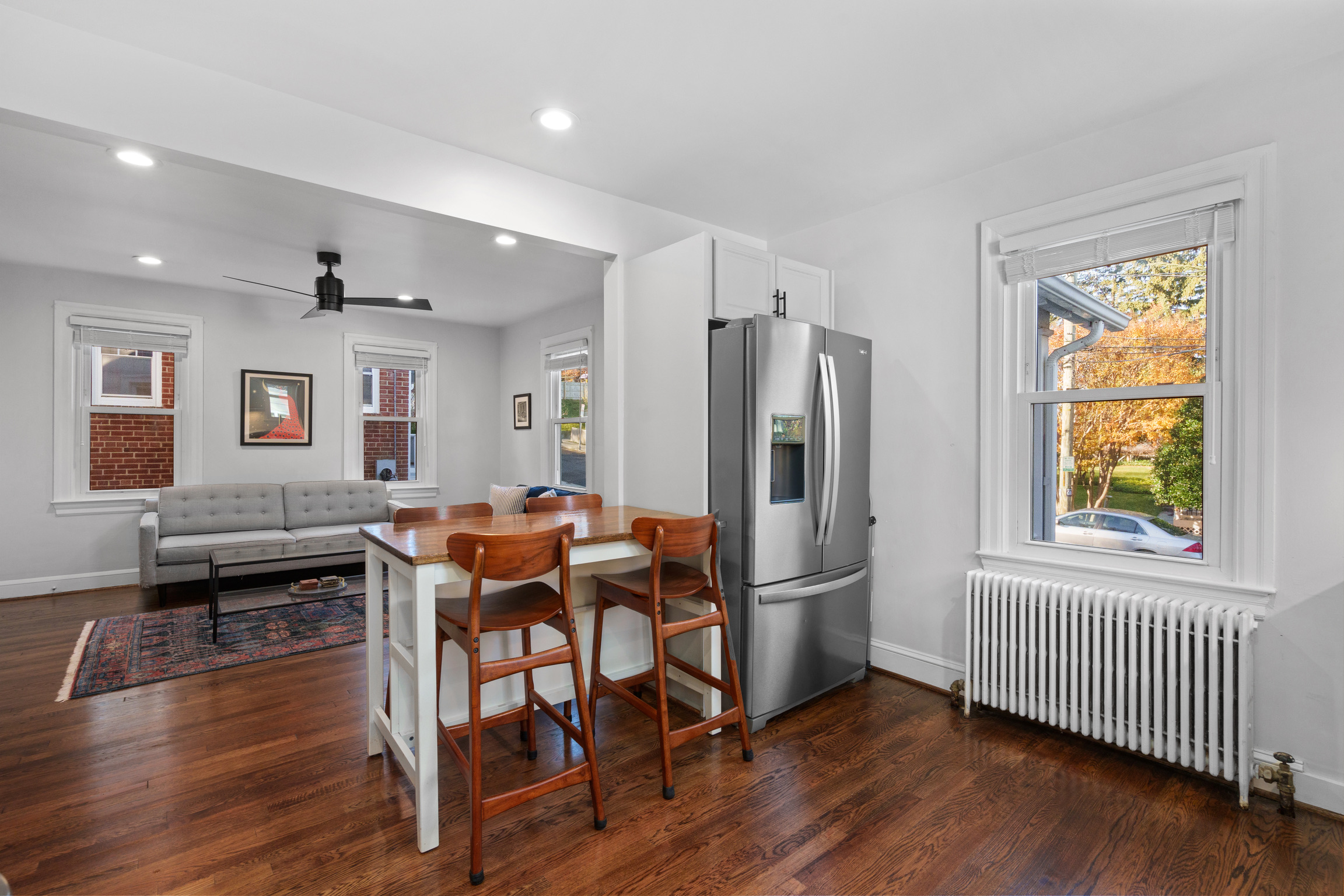 Address Upon Request Washington, DC 20017 - Photo 12 of 35 a kitchen with stainless steel appliances granite countertop a refrigerator and a table