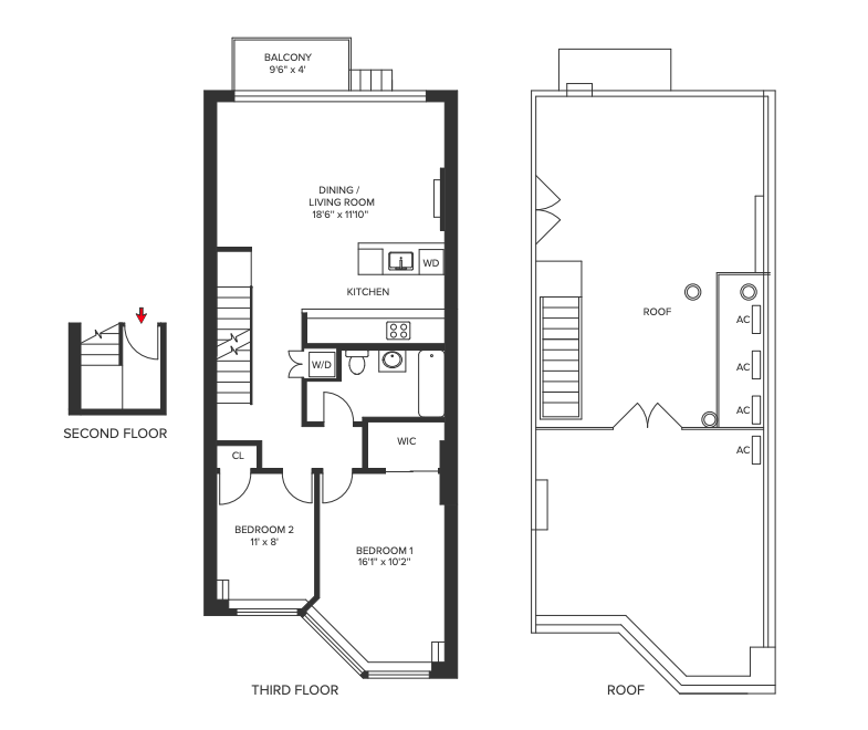 541 Madison Street, Unit 4 Brooklyn, NY 11221 - Photo 9 of 9 a picture of a bathroom with a shower