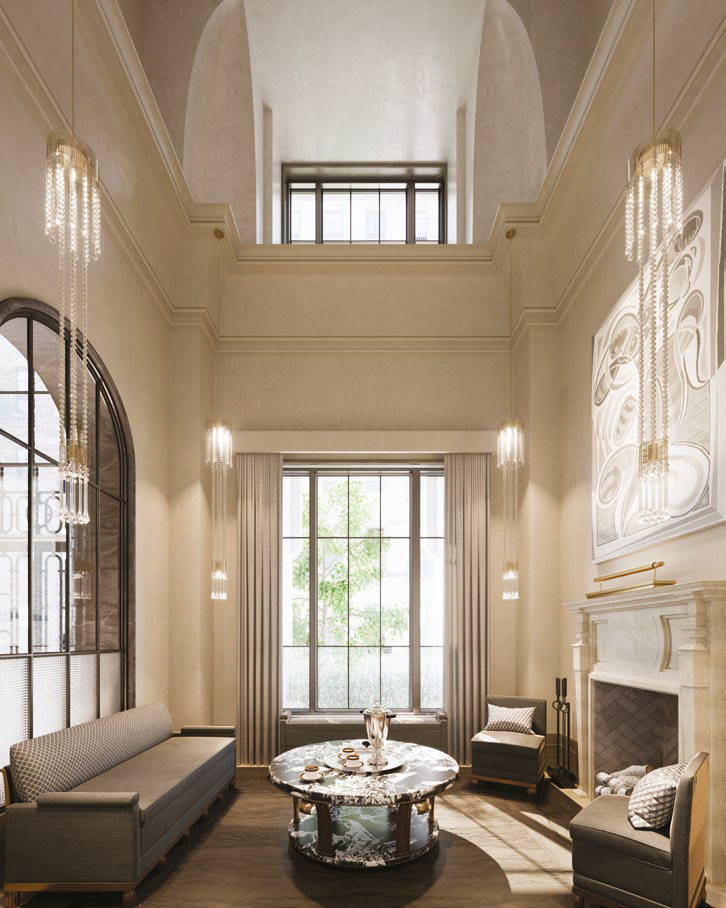 301 East 80th Street, Unit 25B Manhattan, NY 10075 - Photo 37 of 38 a living room with furniture and a large window