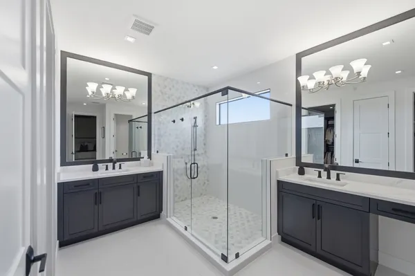 a view of a hallway with closet