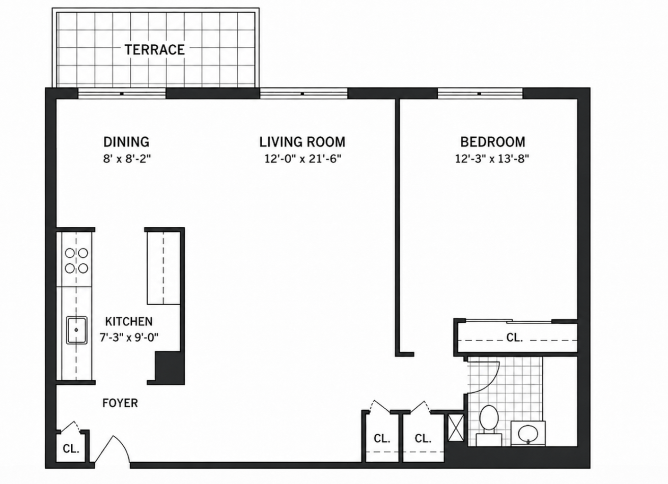 303 West 66th Street, Unit 15DE Manhattan, NY 10023 - Photo 9 of 9