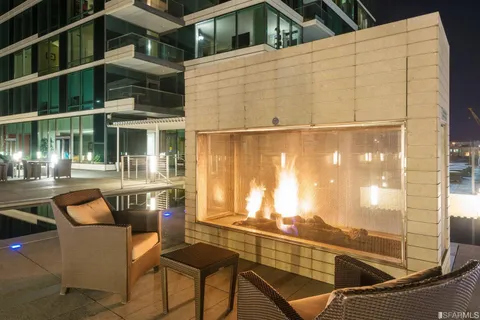 a front view of a building