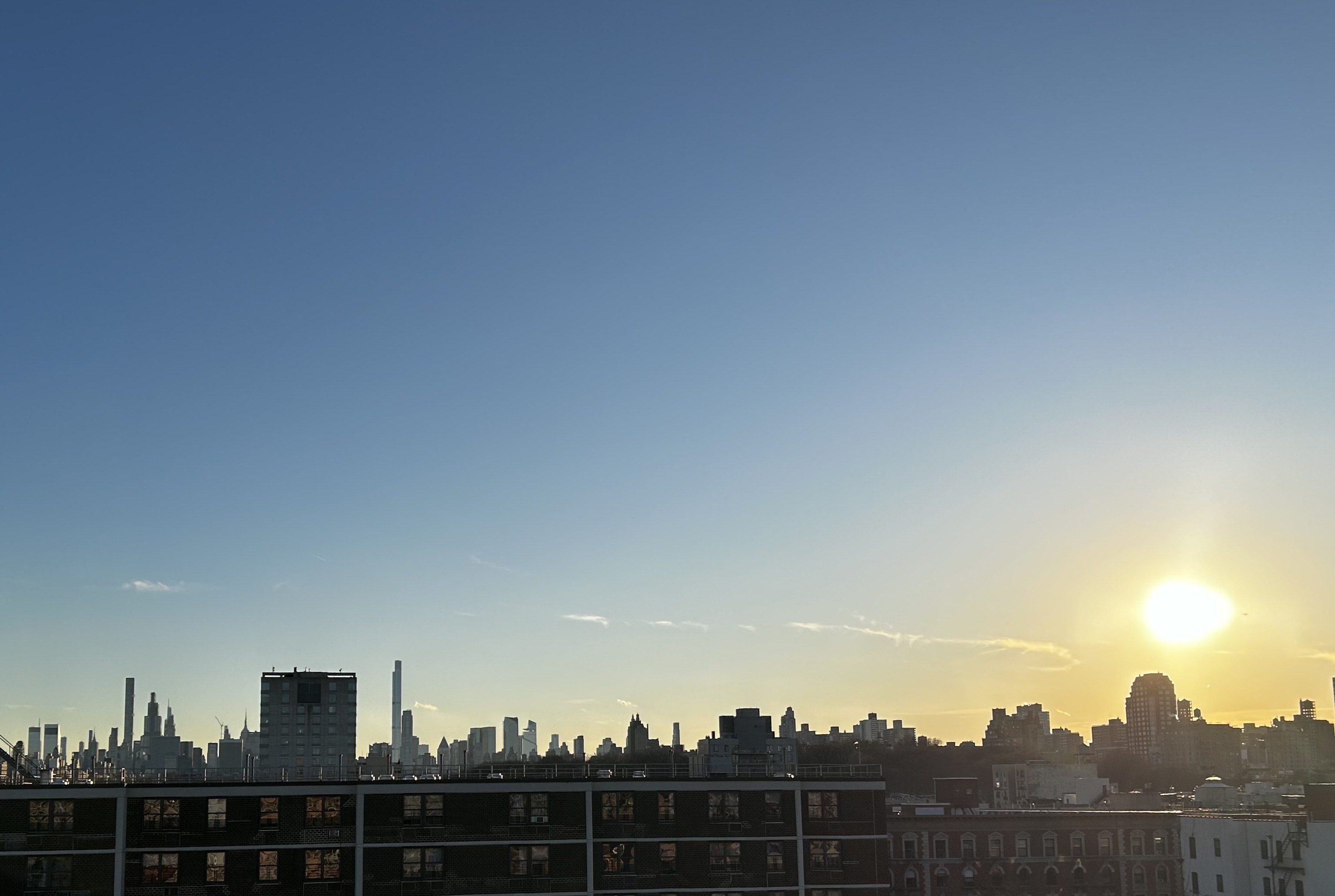 106 West 116th Street, Unit 10B Manhattan, NY 10026 - Photo 2 of 12 a view of a city from a balcony