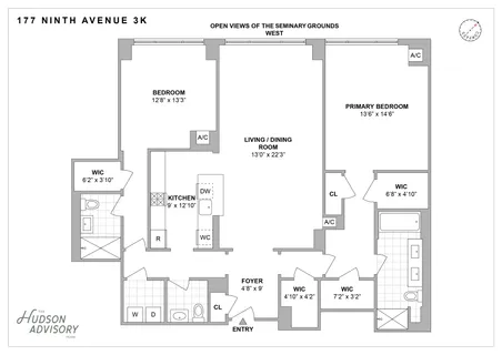 $3,695,000 | 177 9th Avenue, Unit 3K | Chelsea