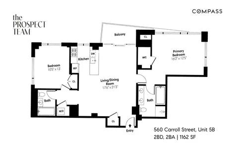 $1,500,000 | 560 Carroll Street, Unit 5B | Park Slope
