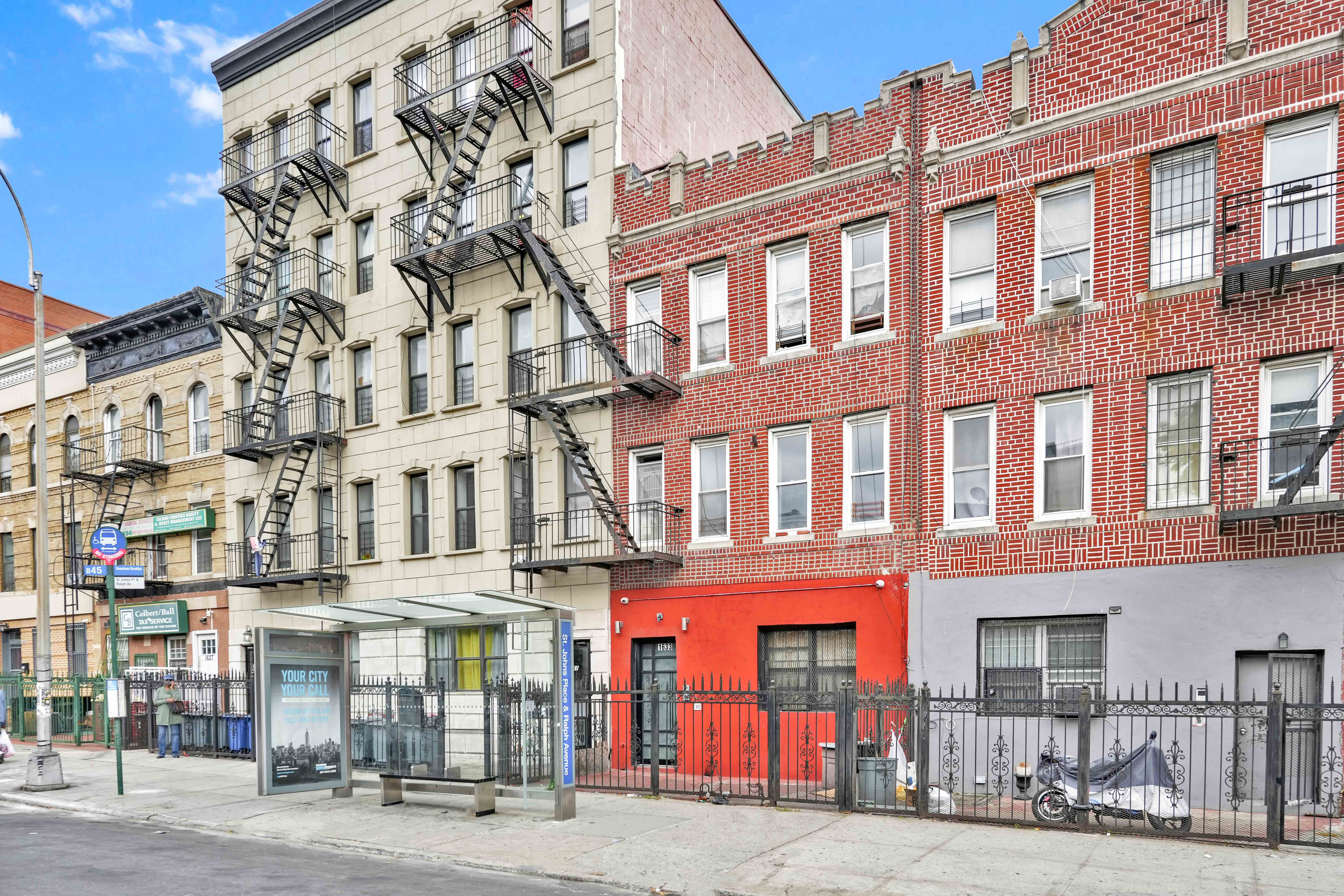 1633 St Johns Place, Unit 3 Brooklyn, NY 11233 - Photo 27 of 29 front view of a building