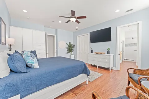 a room with furniture and a flat screen tv
