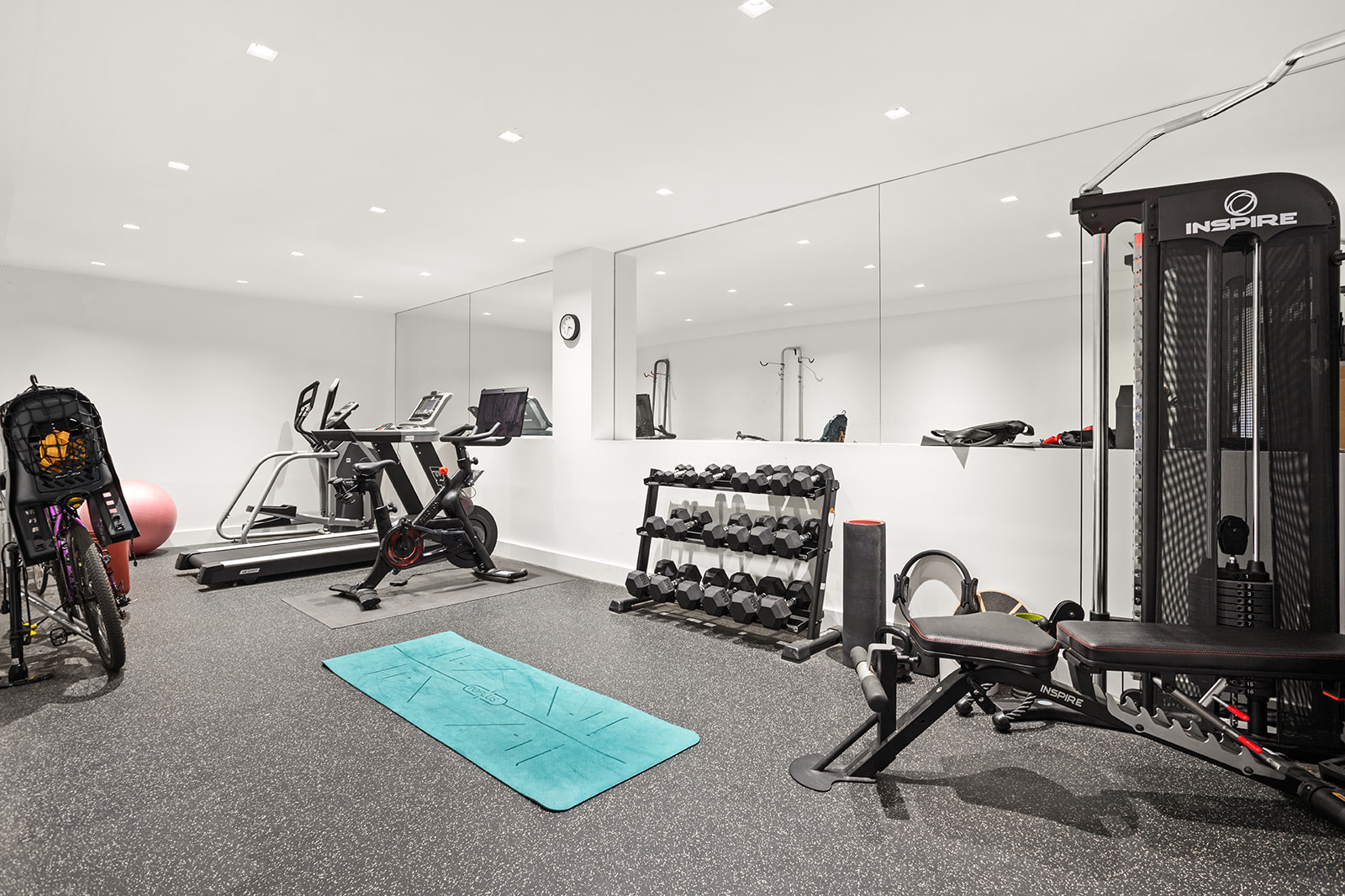 529 Park Place, Unit 401 Brooklyn, NY 11238 - Photo 11 of 13 a view of a room with gym equipment
