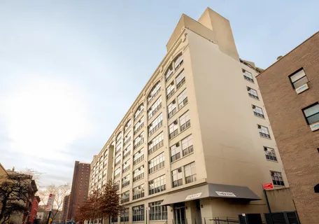 a view of a large building