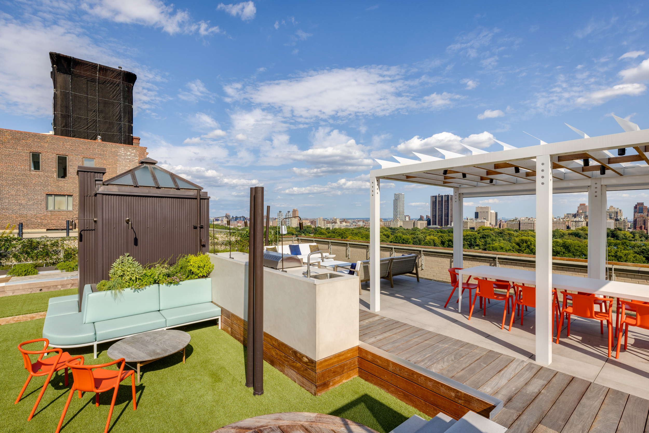 333 Central Park West, Unit 11 Manhattan, NY 10025 - Photo 15 of 21 swimming pool view with a seating space and garden view