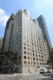 a view of a tall building