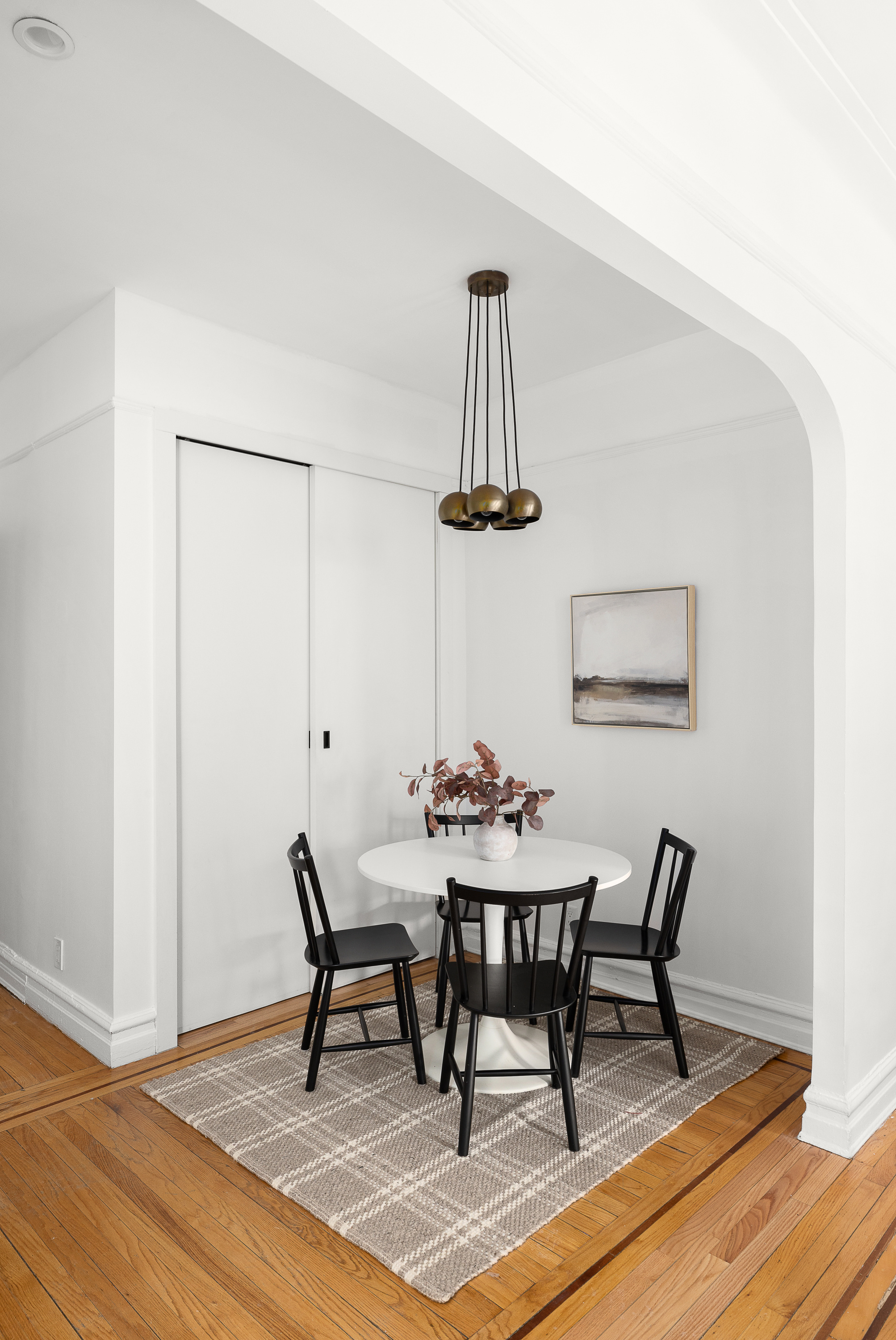 135 Prospect Park Southwest, Unit A6 Brooklyn, NY 11218 - Photo 3 of 10 a view of a dining room with furniture and wooden floor