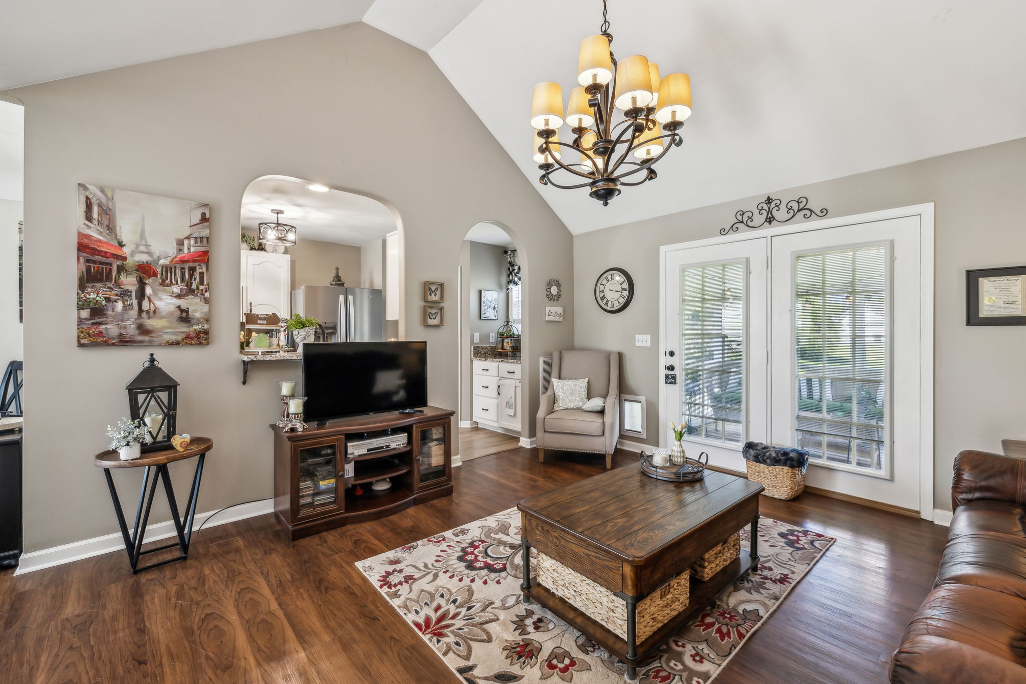 405 Billy Lane Spring Hill, TN 37174 - Photo 12 of 39 a living room with furniture and a flat screen tv