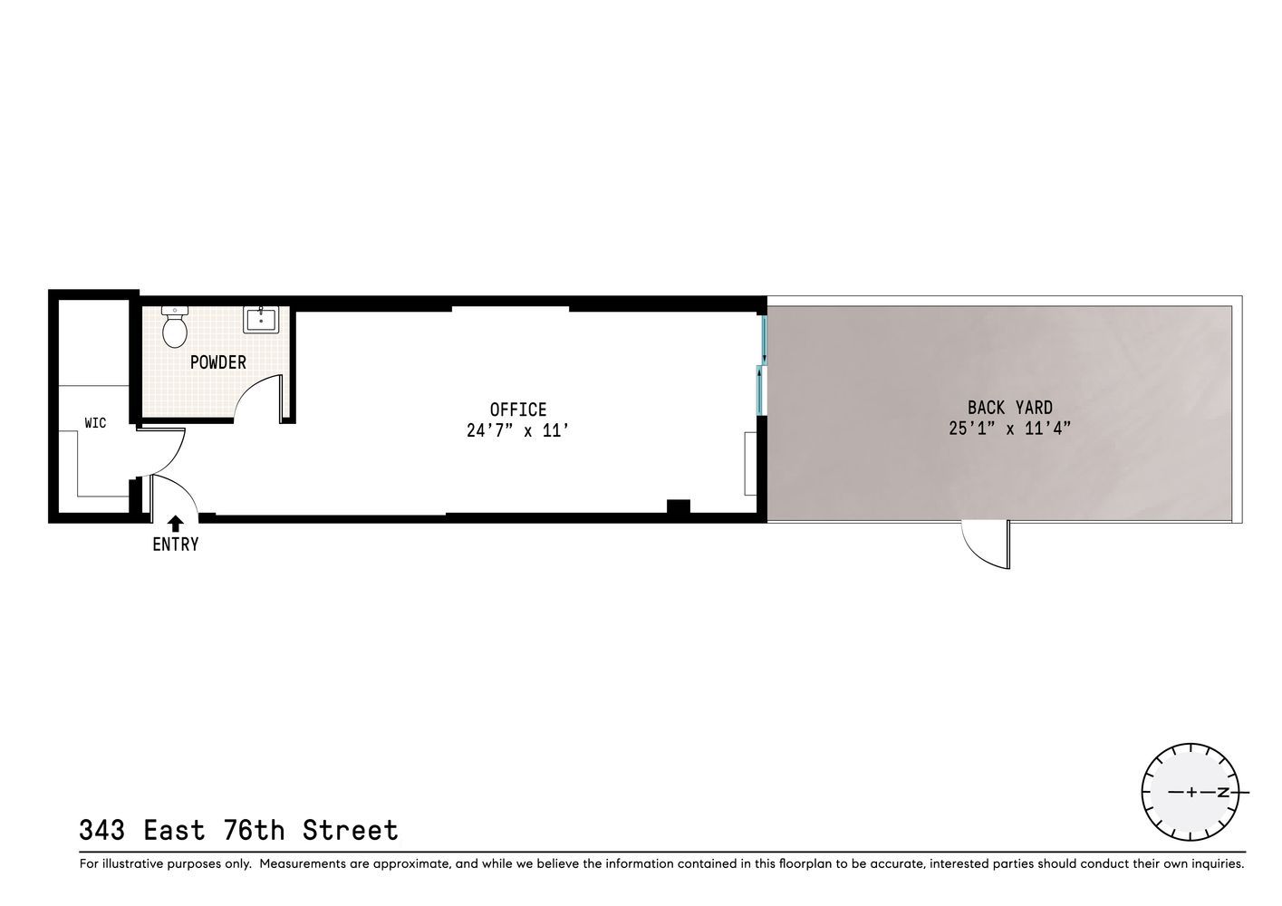 343 East 76th Street, Unit BA Manhattan, NY 10021 - Photo 7 of 7 a picture of a room