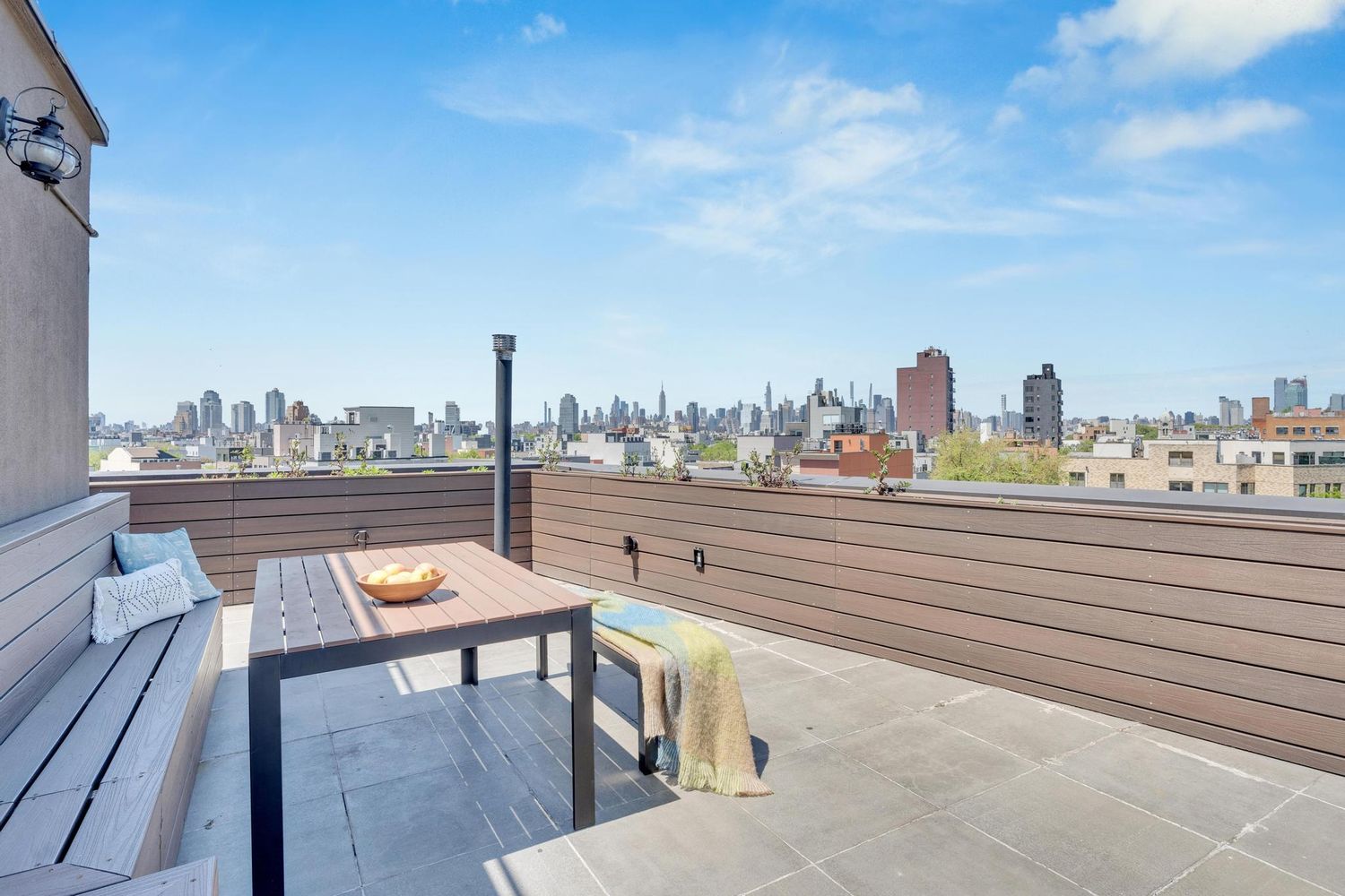 179 Woodpoint Road, Unit 4A Brooklyn, NY 11211 - Photo 15 of 16 a view of city from a terrace