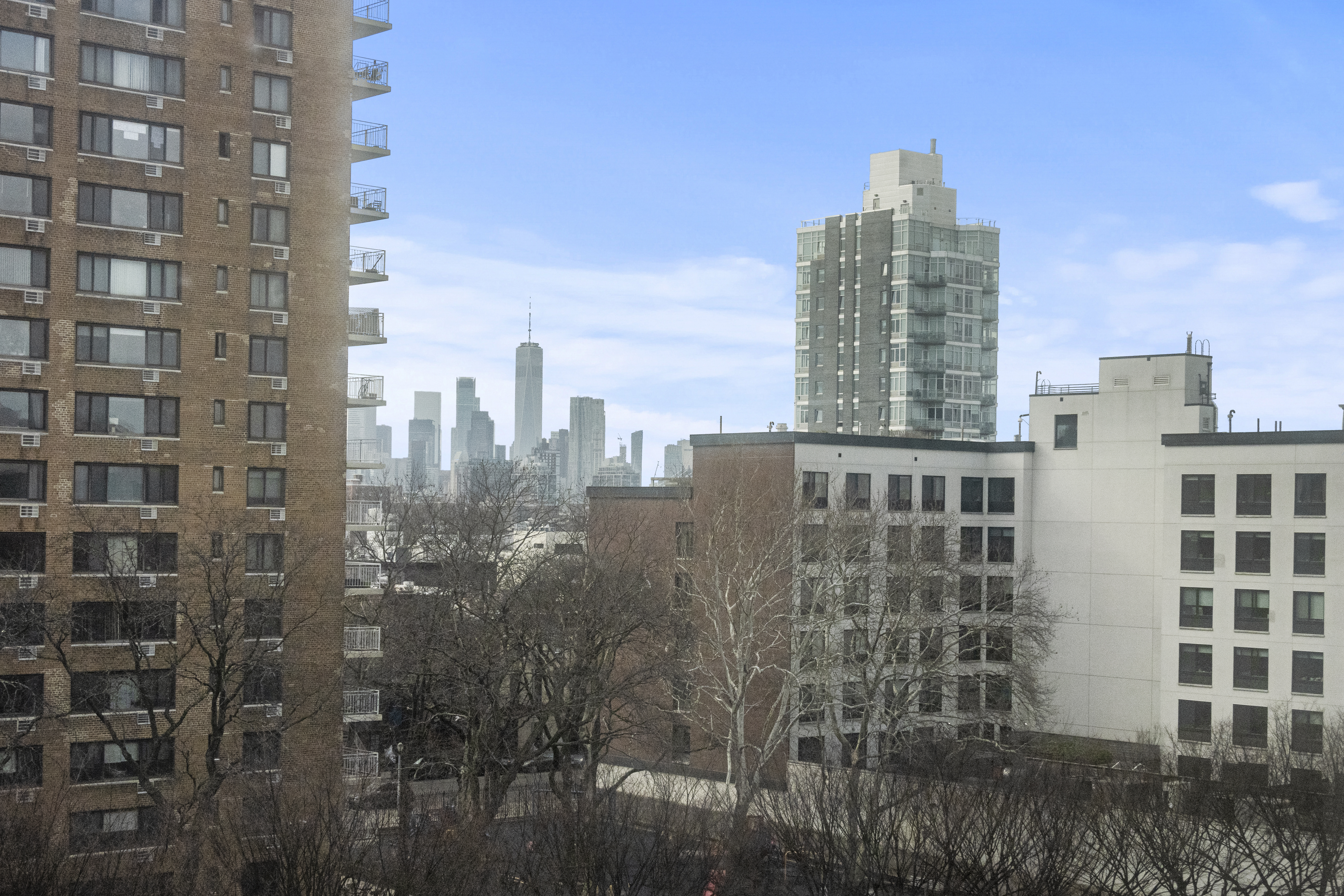 195 Willoughby Avenue, Unit 702 Brooklyn, NY 11205 - Photo 9 of 11 a view of a city with tall buildings