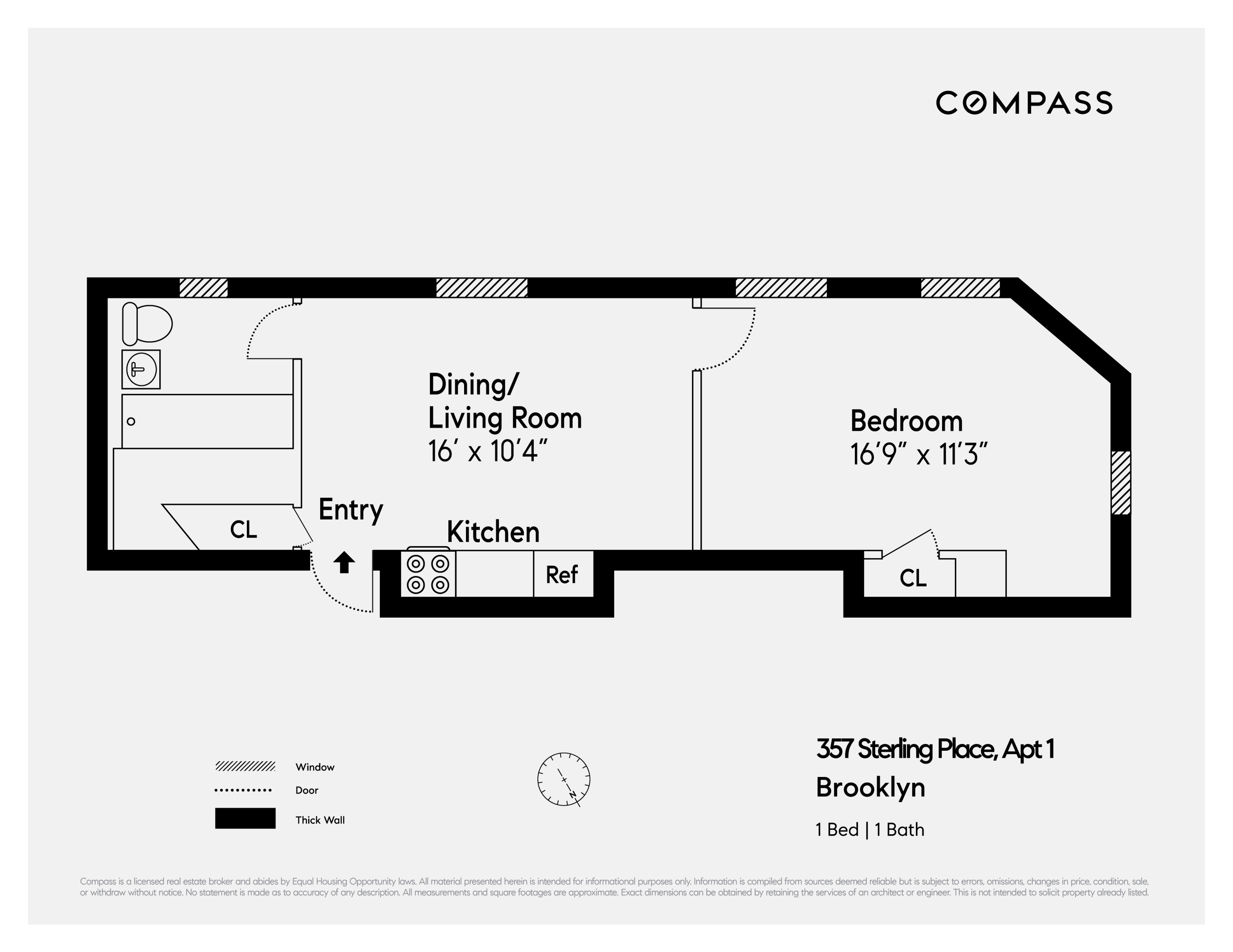 357 Sterling Place, Unit C1 Brooklyn, NY 11238 - Photo 8 of 8 unknown