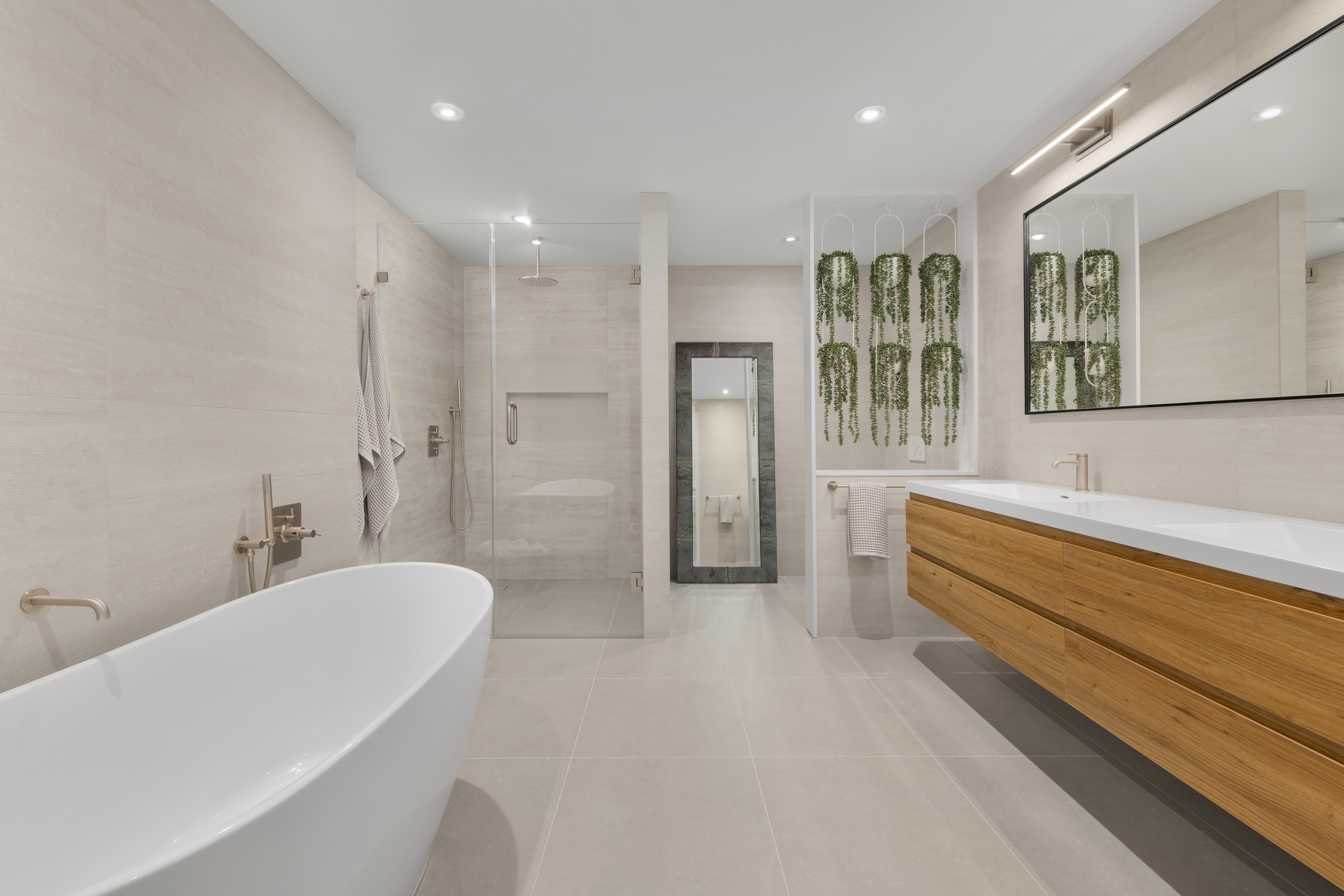 404 East 76th Street, Unit 2B Manhattan, NY 10021 - Photo 11 of 24 a bathroom with a tub a sink and a shower