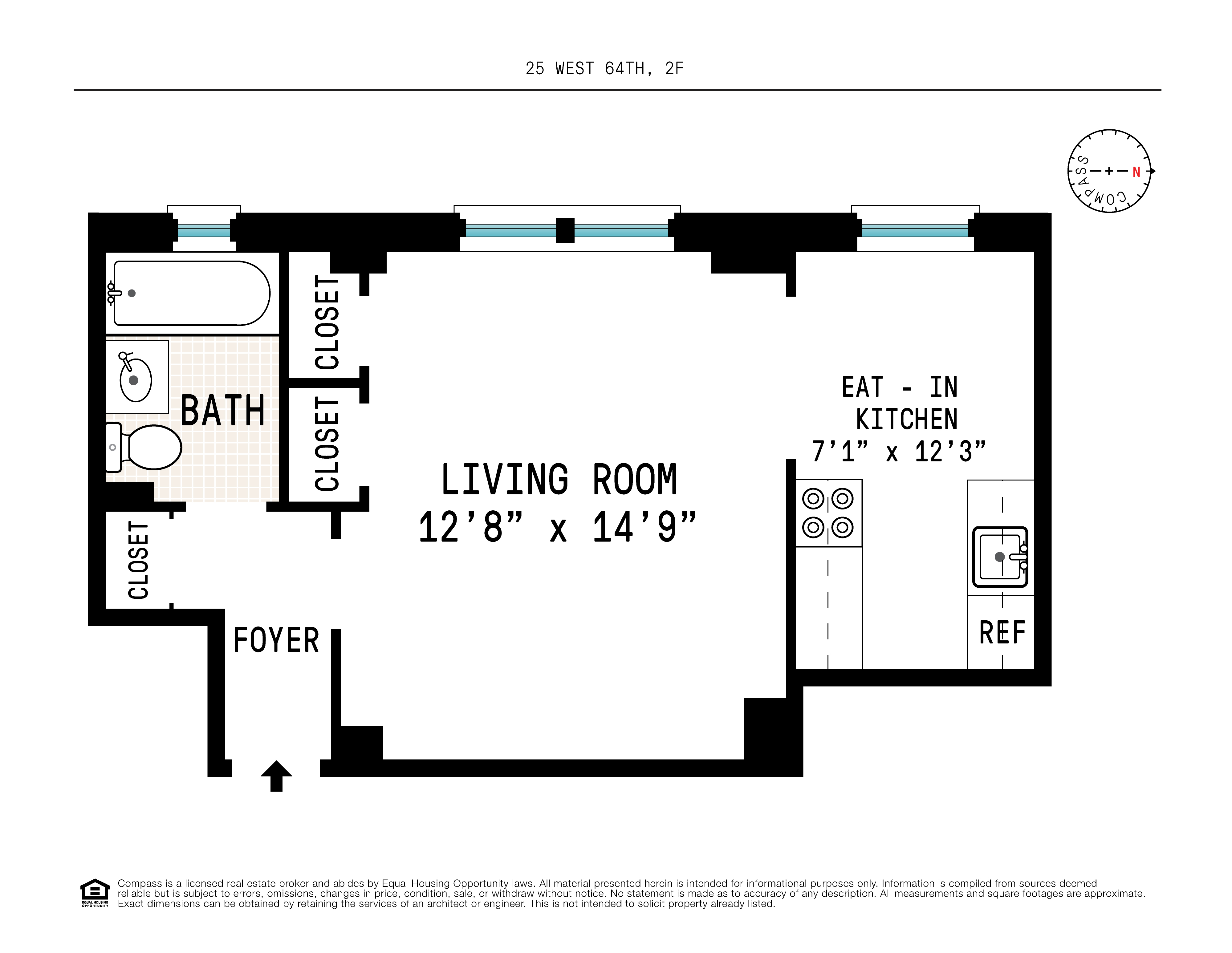 25 West 64th Street, Unit 2F Manhattan, NY 10023 - Photo 6 of 6