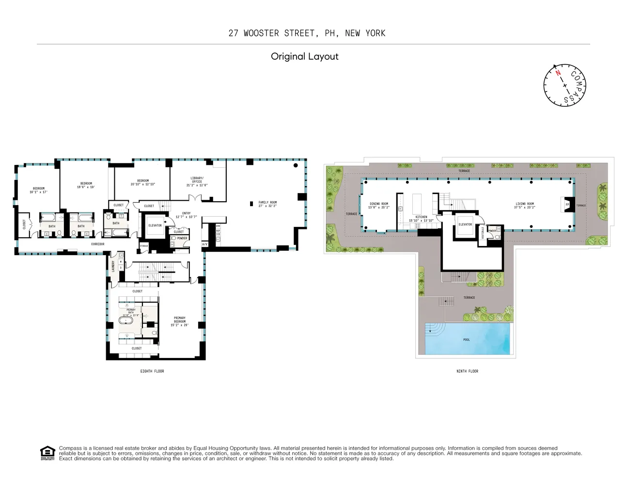 $35,000,000 | 27 Wooster Street, Unit PH | SoHo