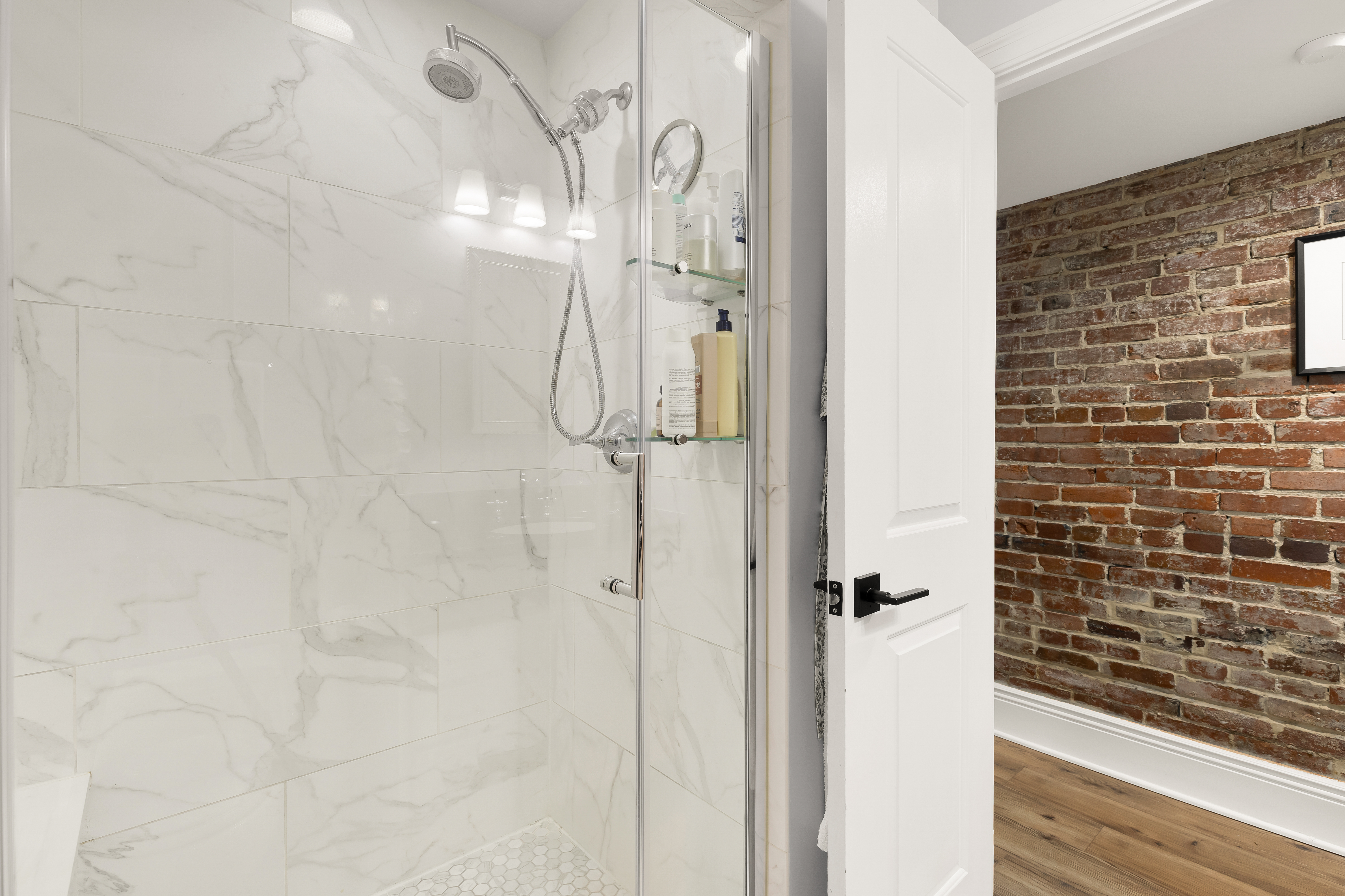 1354 Kenyon Street Northwest, Unit G Washington, DC 20010 - Photo 30 of 35 a bathroom with a shower