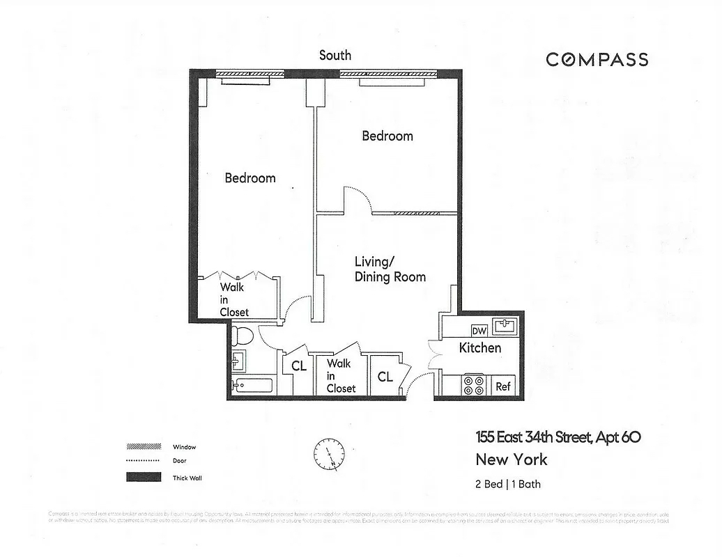 155 East 34th Street, Unit 6O Manhattan, NY 10016 - Photo 6 of 6 a picture of a book and a bed