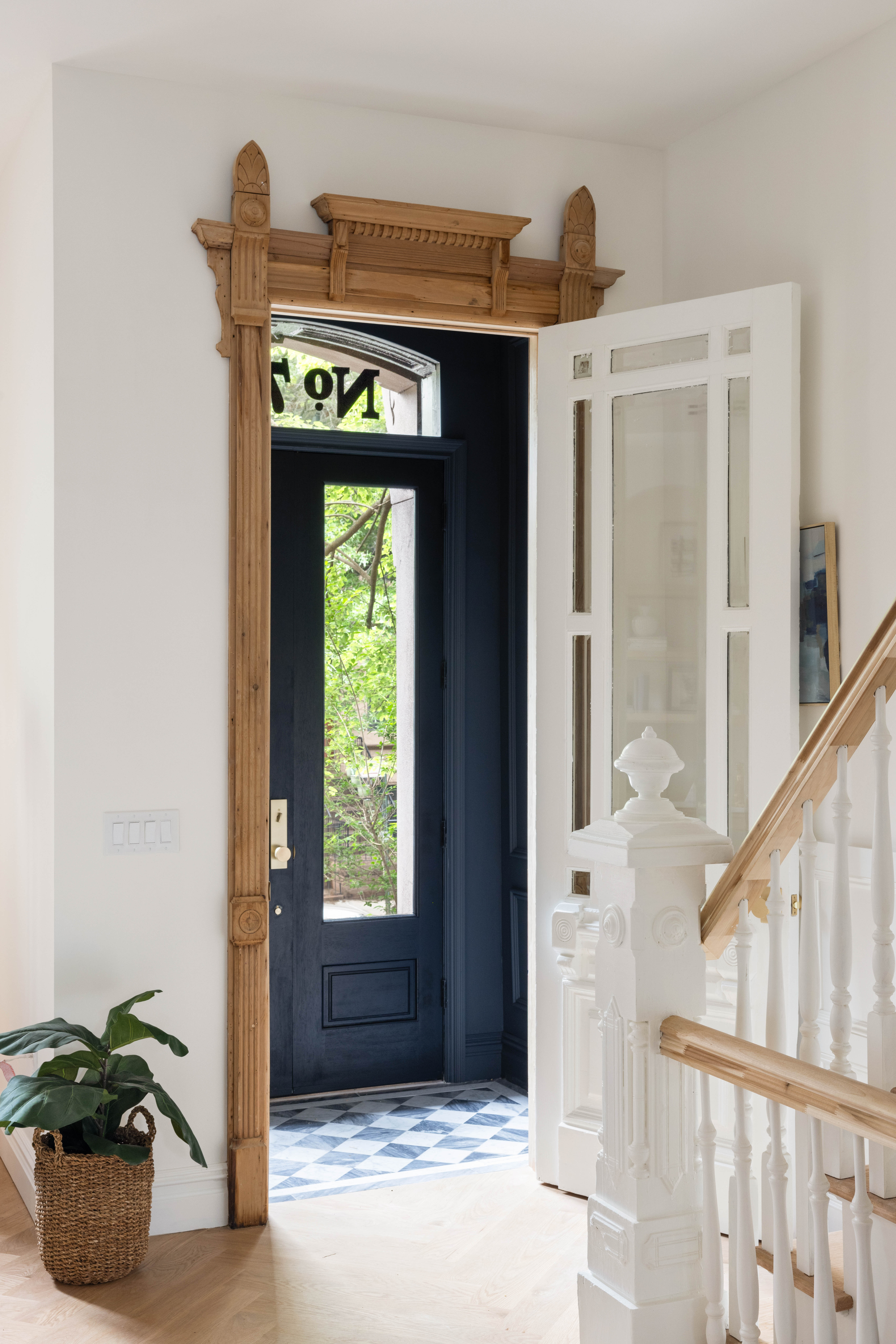 757 Putnam Avenue Brooklyn, NY 11221 - Photo 13 of 25 a view of entryway with wooden floor