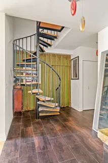a view of front door with hallway