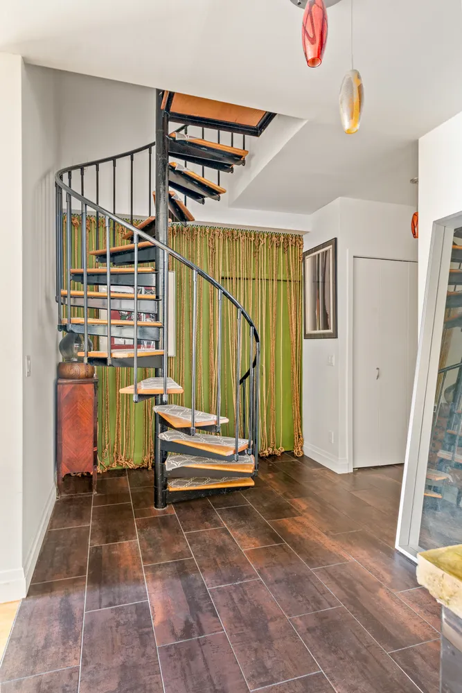 a view of front door with hallway