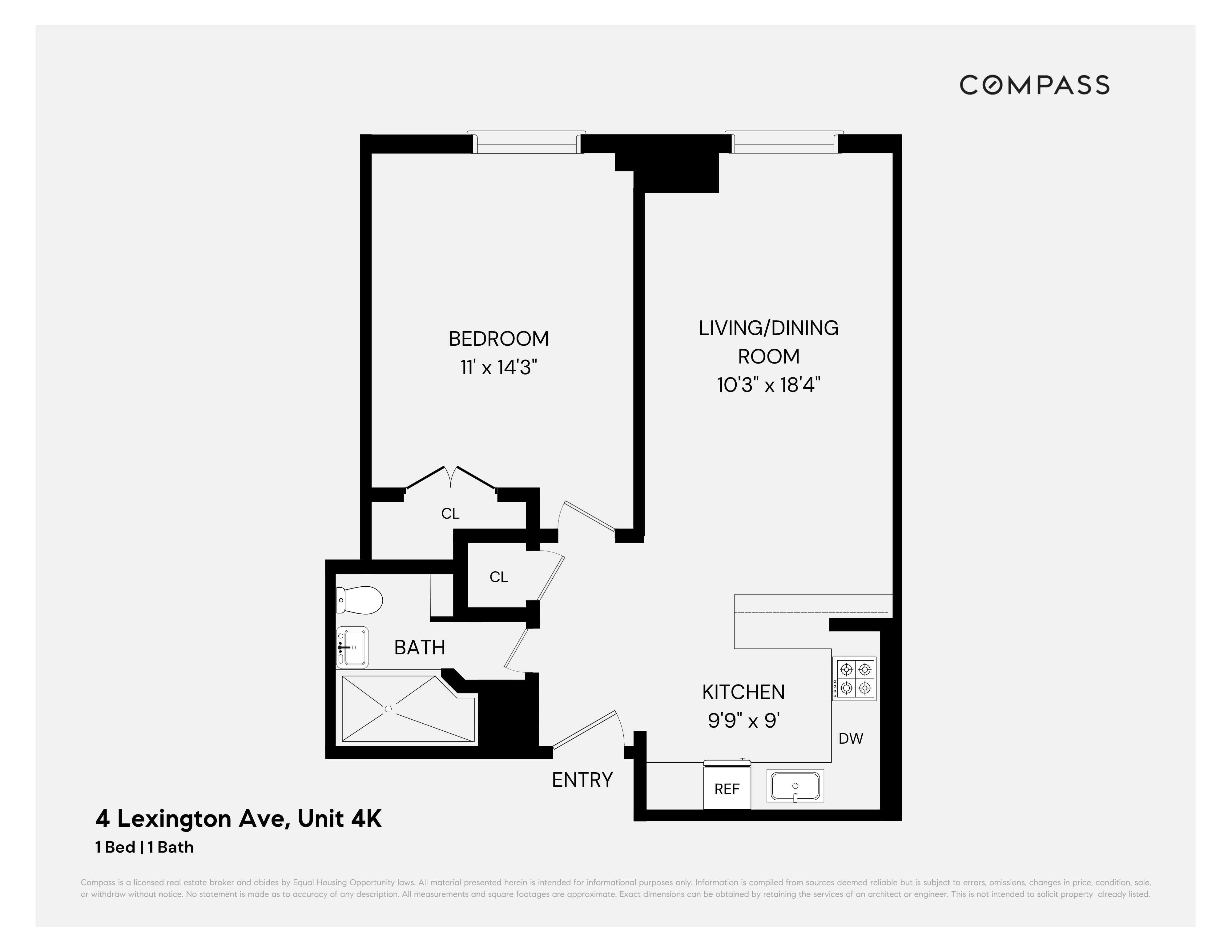 4 Lexington Avenue, Unit 4K Manhattan, NY 10010 - Photo 8 of 8 Gallery Image 8