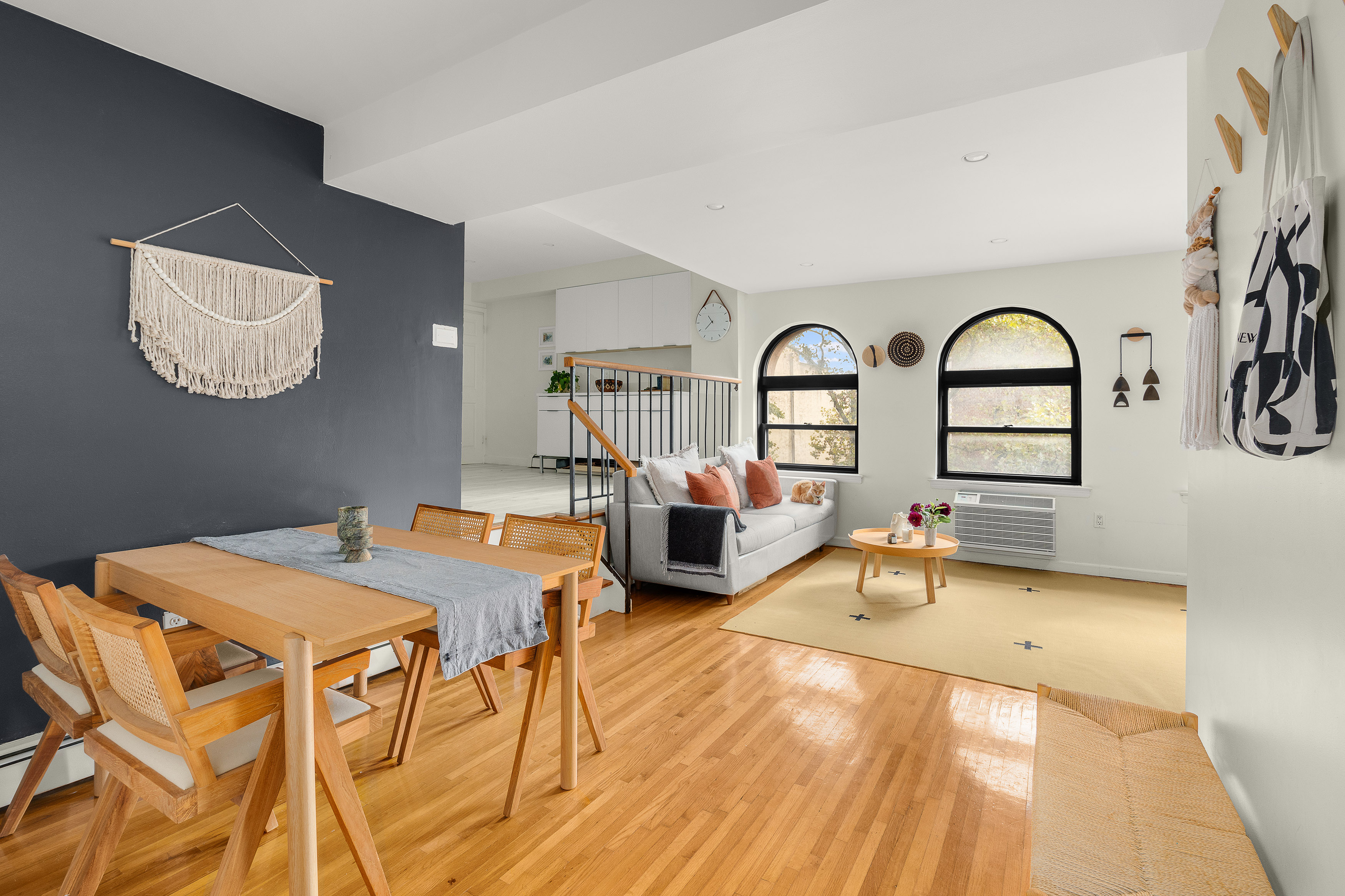 450 Clinton Street, Unit 4B Brooklyn, NY 11231 - Photo 2 of 7 a view of a kitchen with a table and chairs