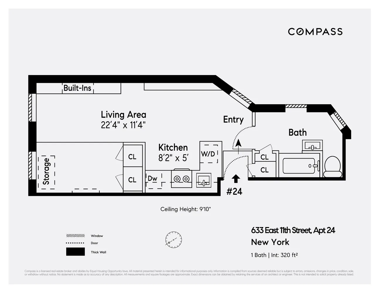 $3,300 | 633 East 11th Street, Unit 24 | East Village