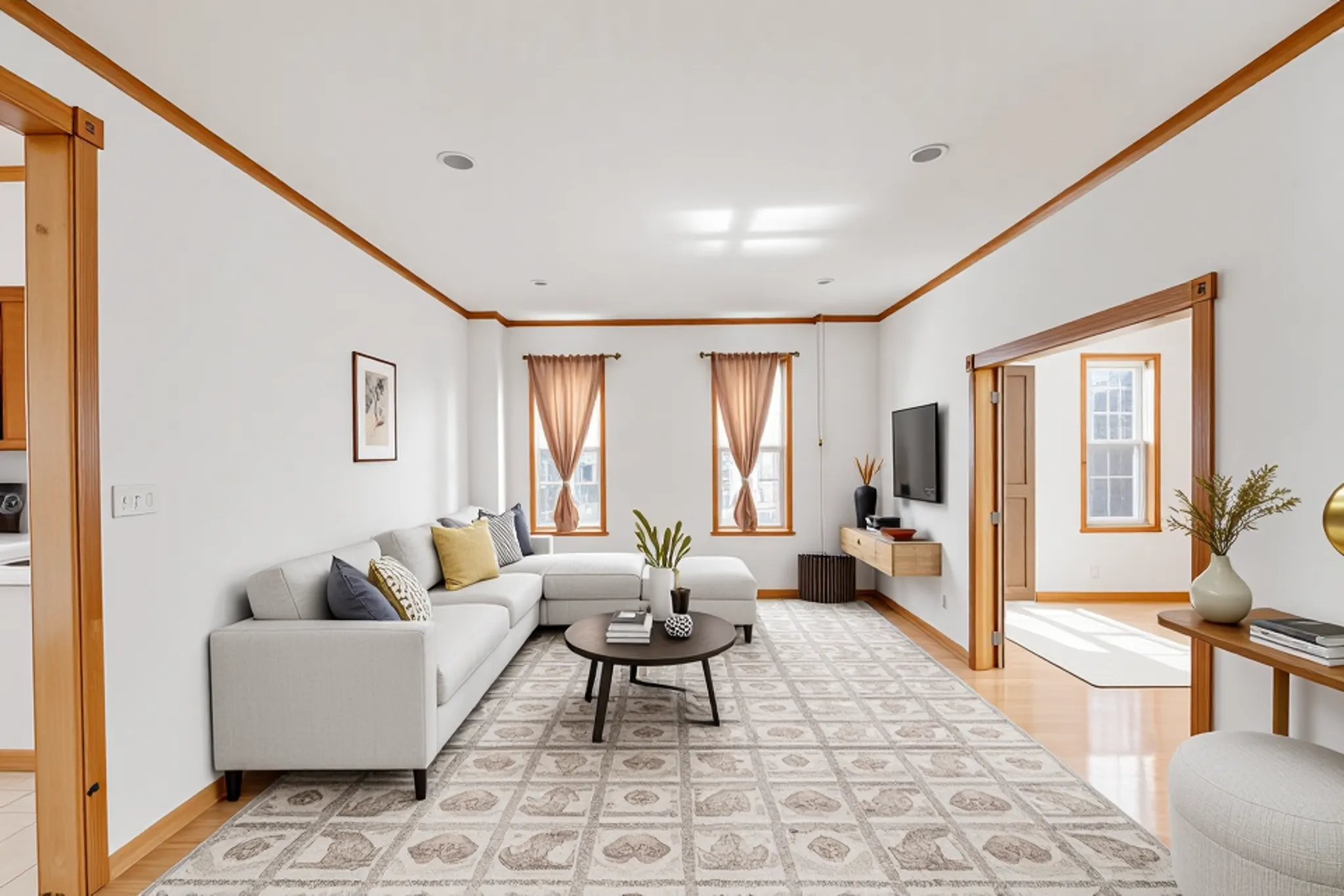 1759 West 1st Street Brooklyn, NY 11223 - Photo 5 of 21 a living room with furniture and a couch