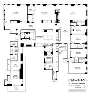 $34,000,000 | 101 Central Park West, Unit 9BC | Upper West Side
