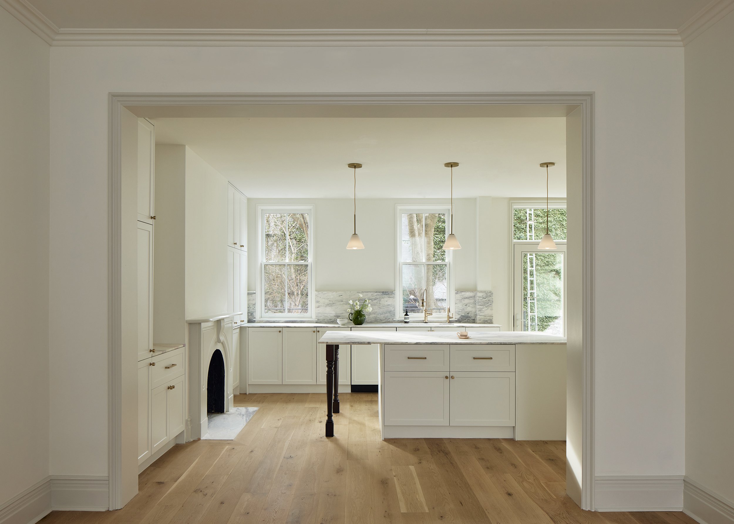 146 1/2 Java Street Brooklyn, NY 11222 - Photo 7 of 23 a room with a sink and a mirror