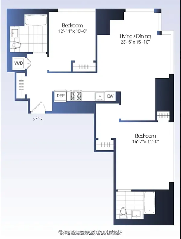 $9,495 | 555 West 38th Street, Unit 3505 | Hudson Yards