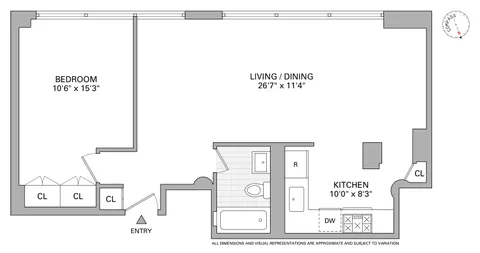 $930,000 | 505 Court Street, Unit 9G | Carroll Gardens