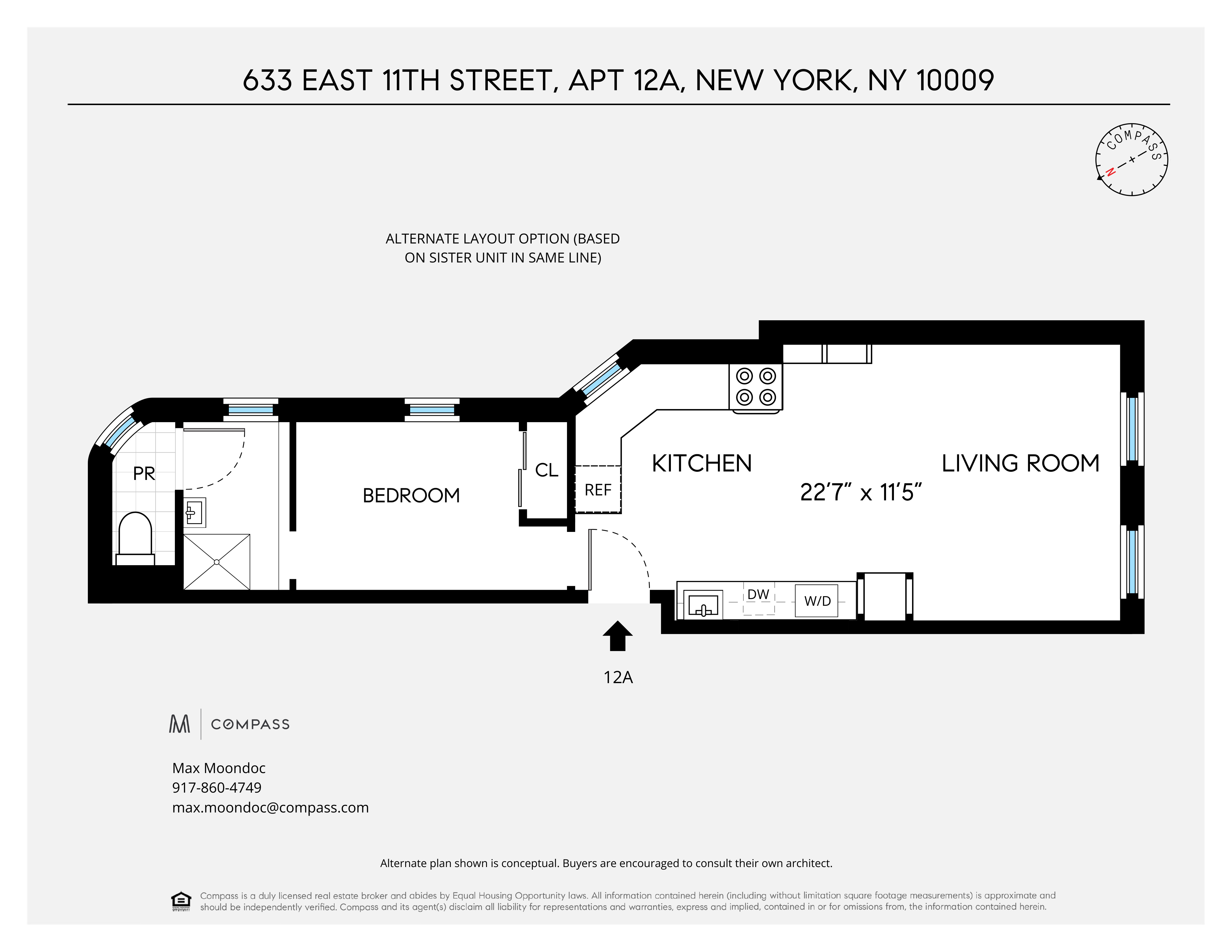 633 East 11th Street, Unit 12A Manhattan, NY 10009 - Photo 10 of 10 unknown