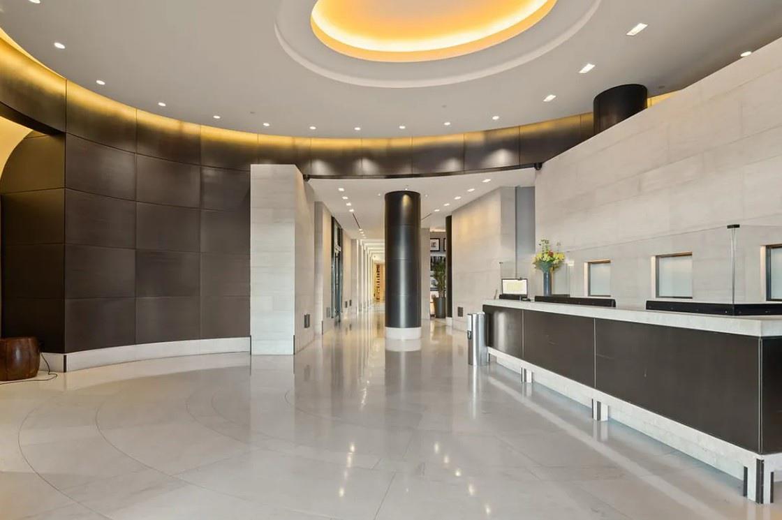 80 Riverside Boulevard, Unit 6B/L Manhattan, NY 10069 - Photo 14 of 17 a lobby with entryway and a potted plant