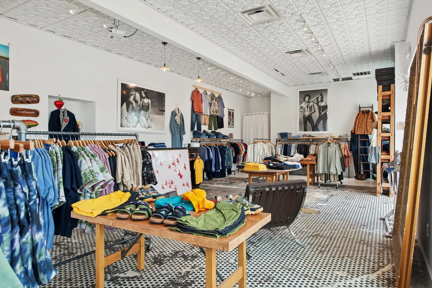 a front view of a building with street view