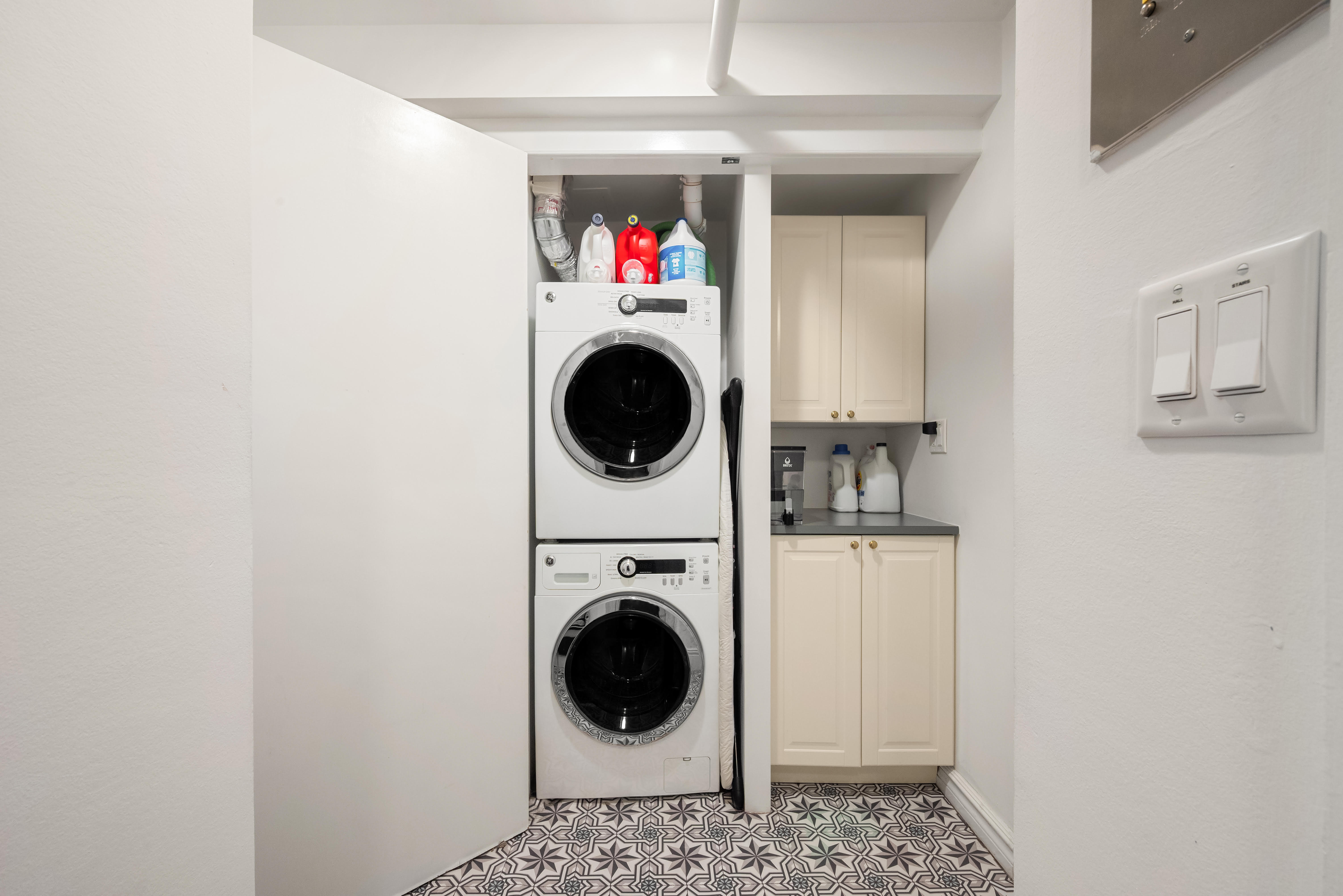 94 Joralemon Street, Unit 2 Brooklyn, NY 11201 - Photo 10 of 15 a utility room with dryer and washer