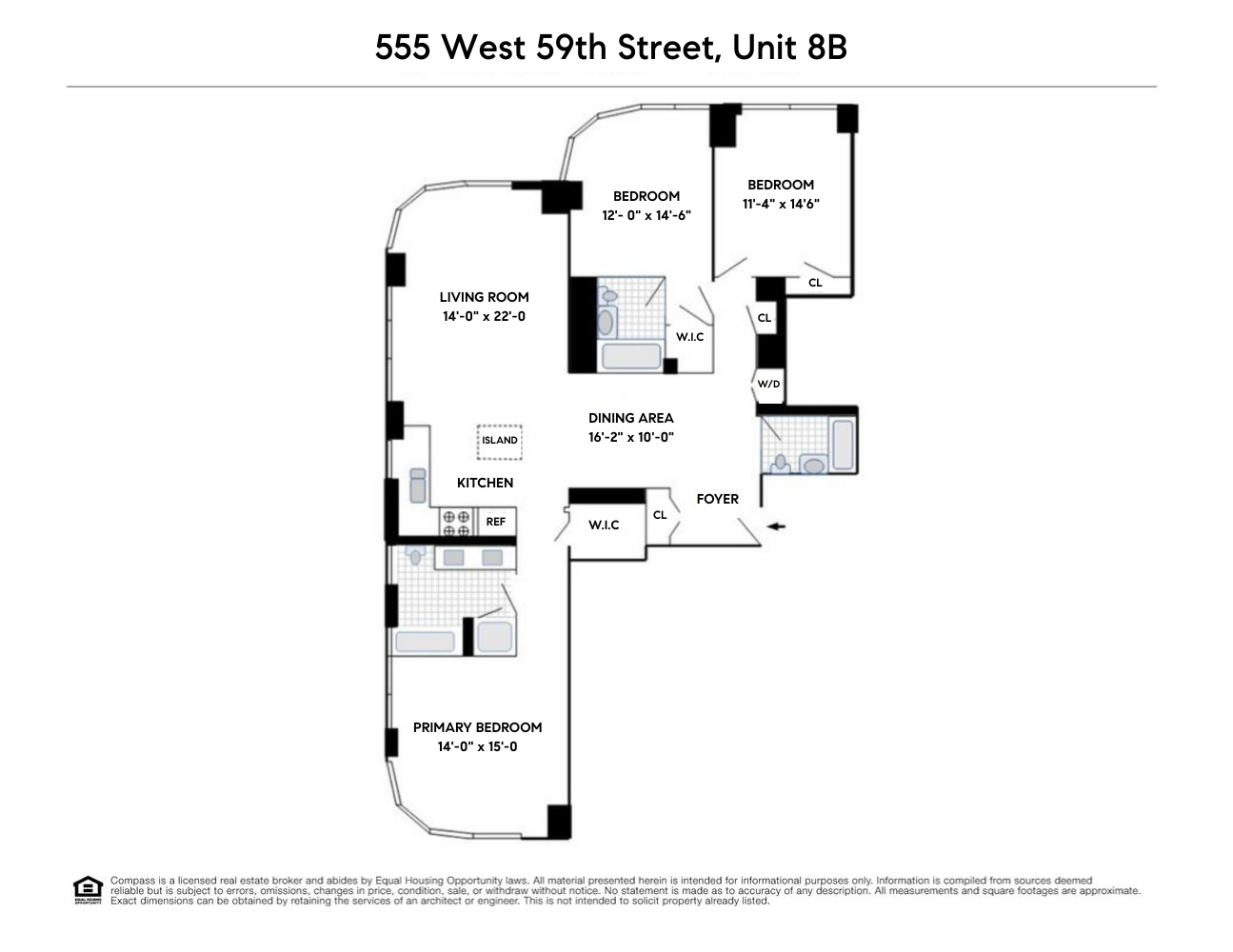 555 West 59th Street, Unit 8B Manhattan, NY 10019 - Photo 14 of 14 unknown
