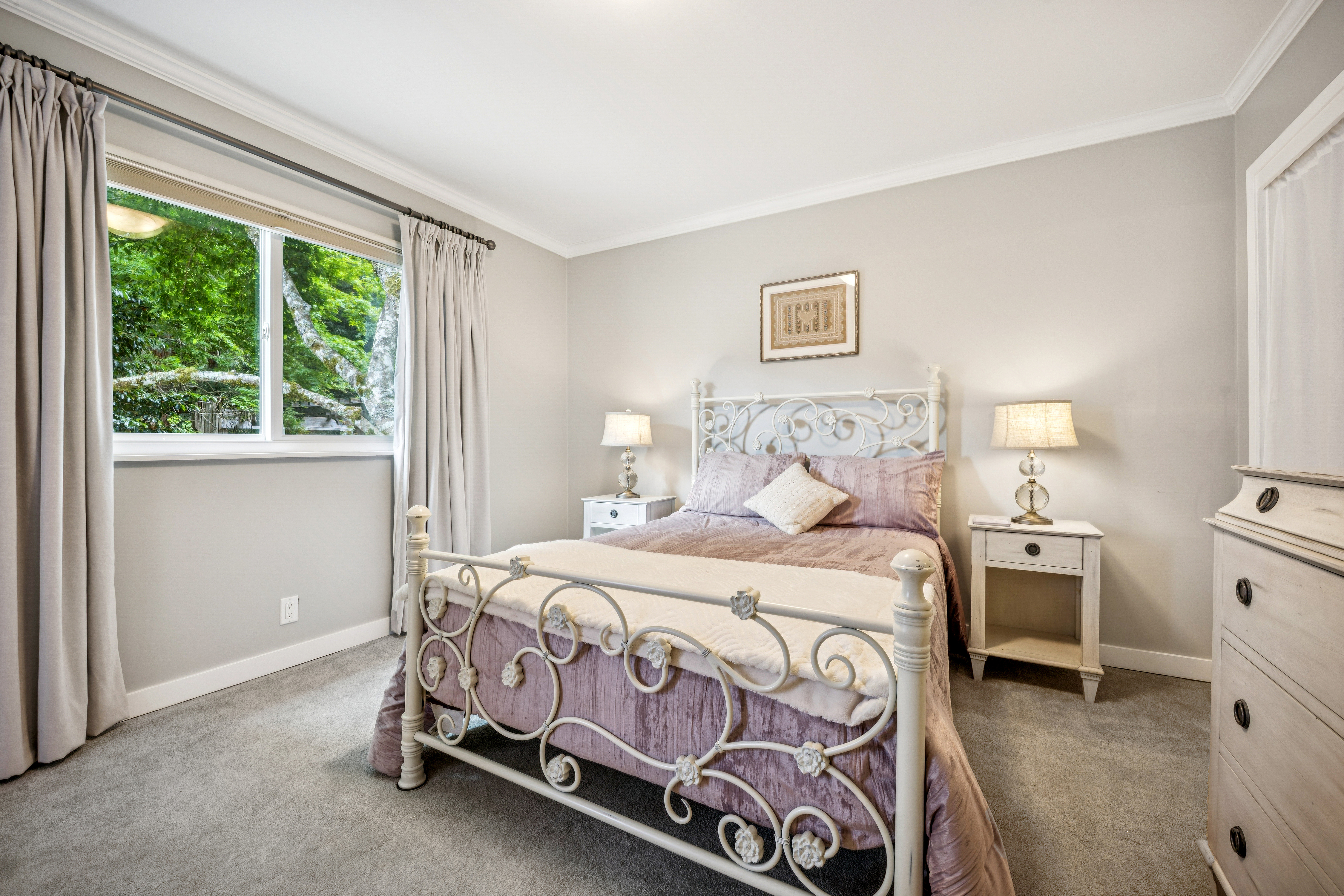 77 Bothin Road Fairfax, CA 94930 - Photo 12 of 32 a bedroom with a bed and a window