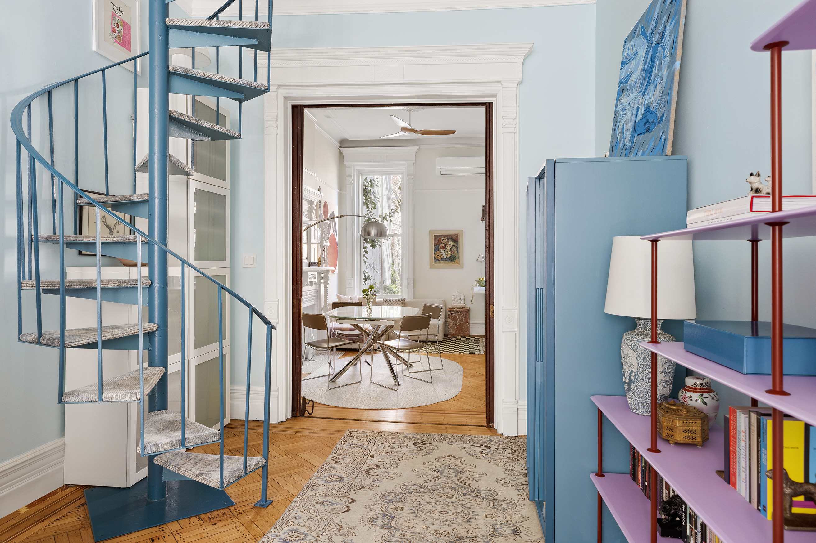 193 Sterling Place, Unit 2 Brooklyn, NY 11238 - Photo 2 of 15 view of living room and wooden floor