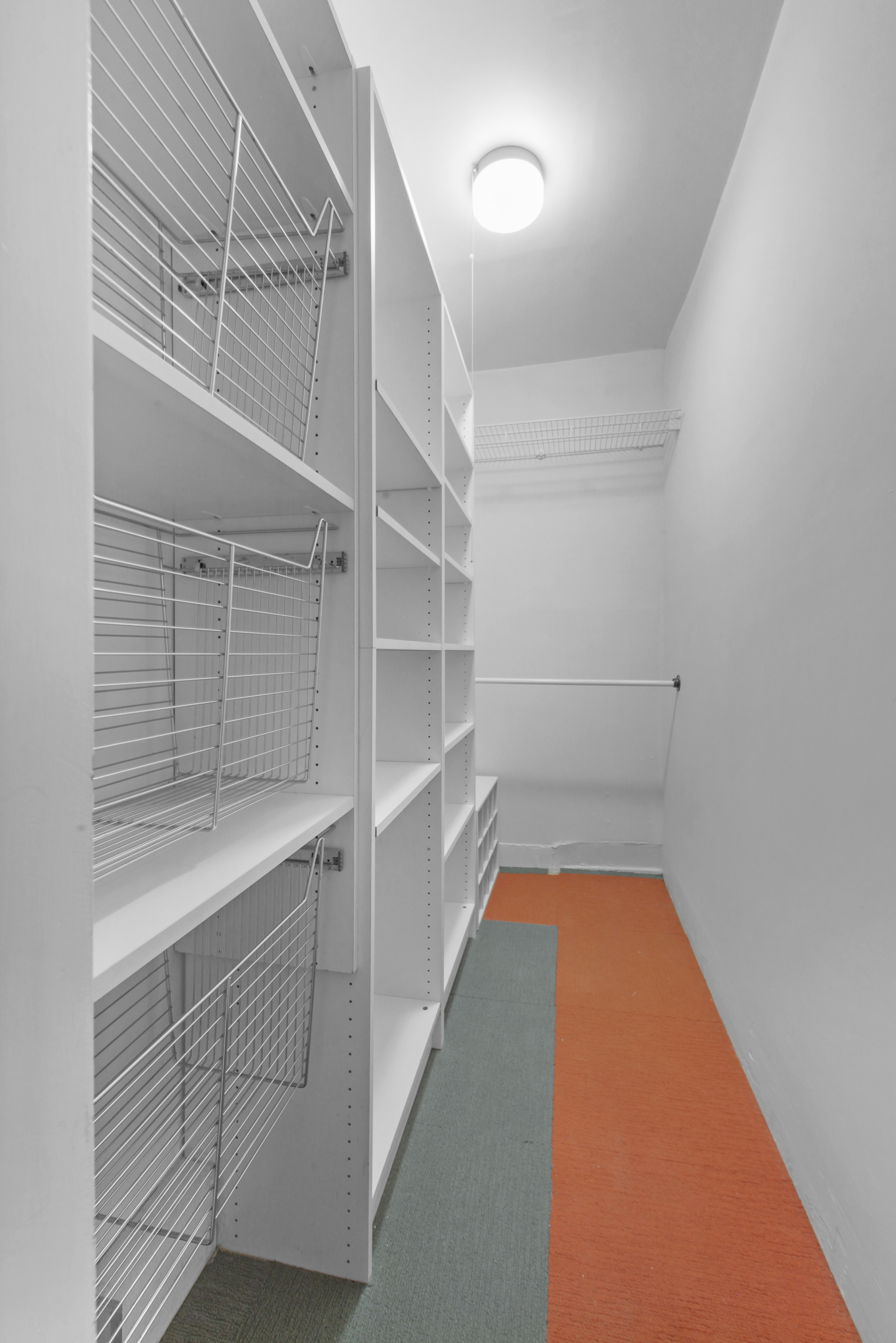 43 Douglass Street, Unit 3 Brooklyn, NY 11231 - Photo 10 of 12 a view of walk in closet with empty racks
