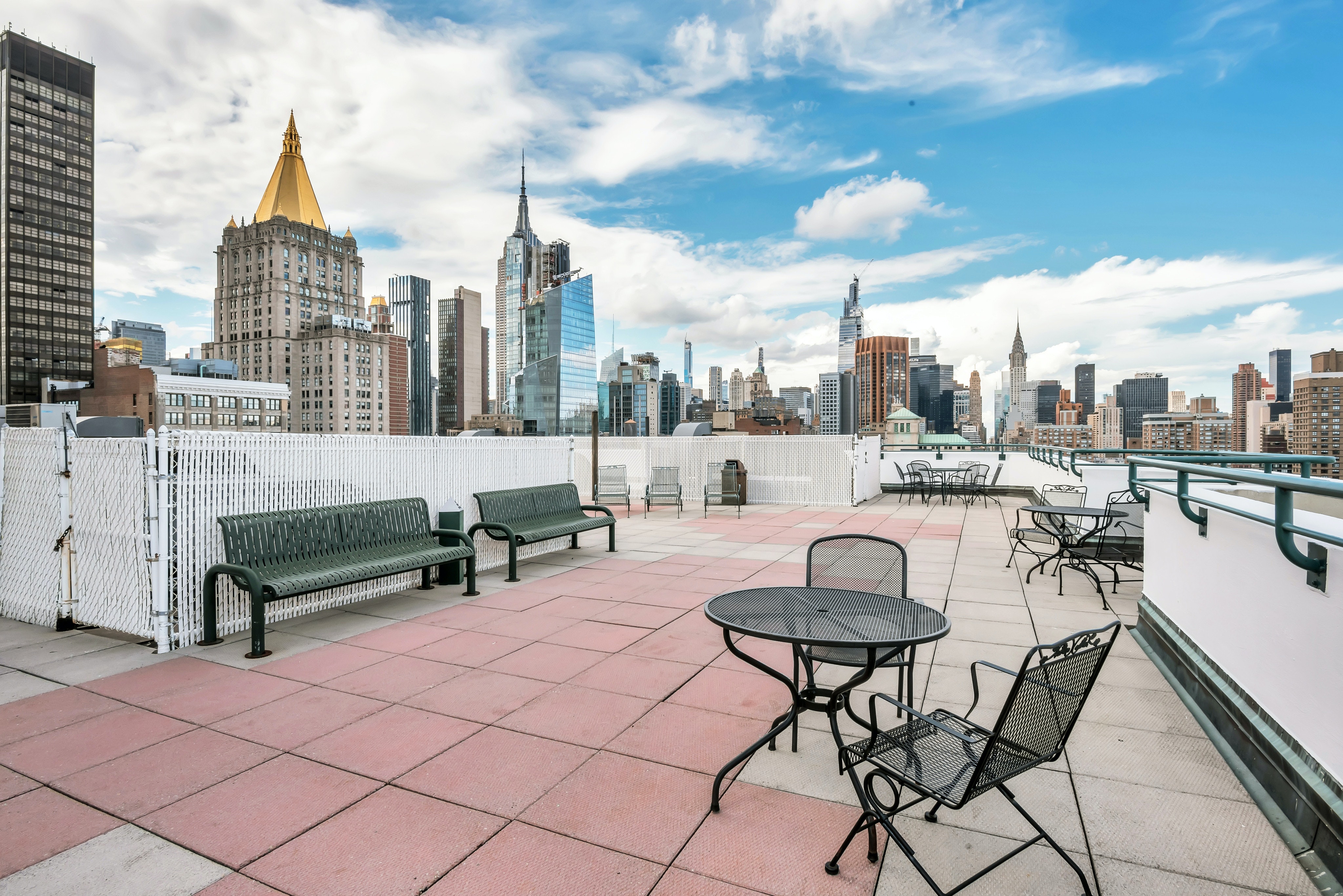 50 Lexington Avenue, Unit 10D Manhattan, NY 10010 - Photo 9 of 12 a view of a terrace with furniture and a terrace