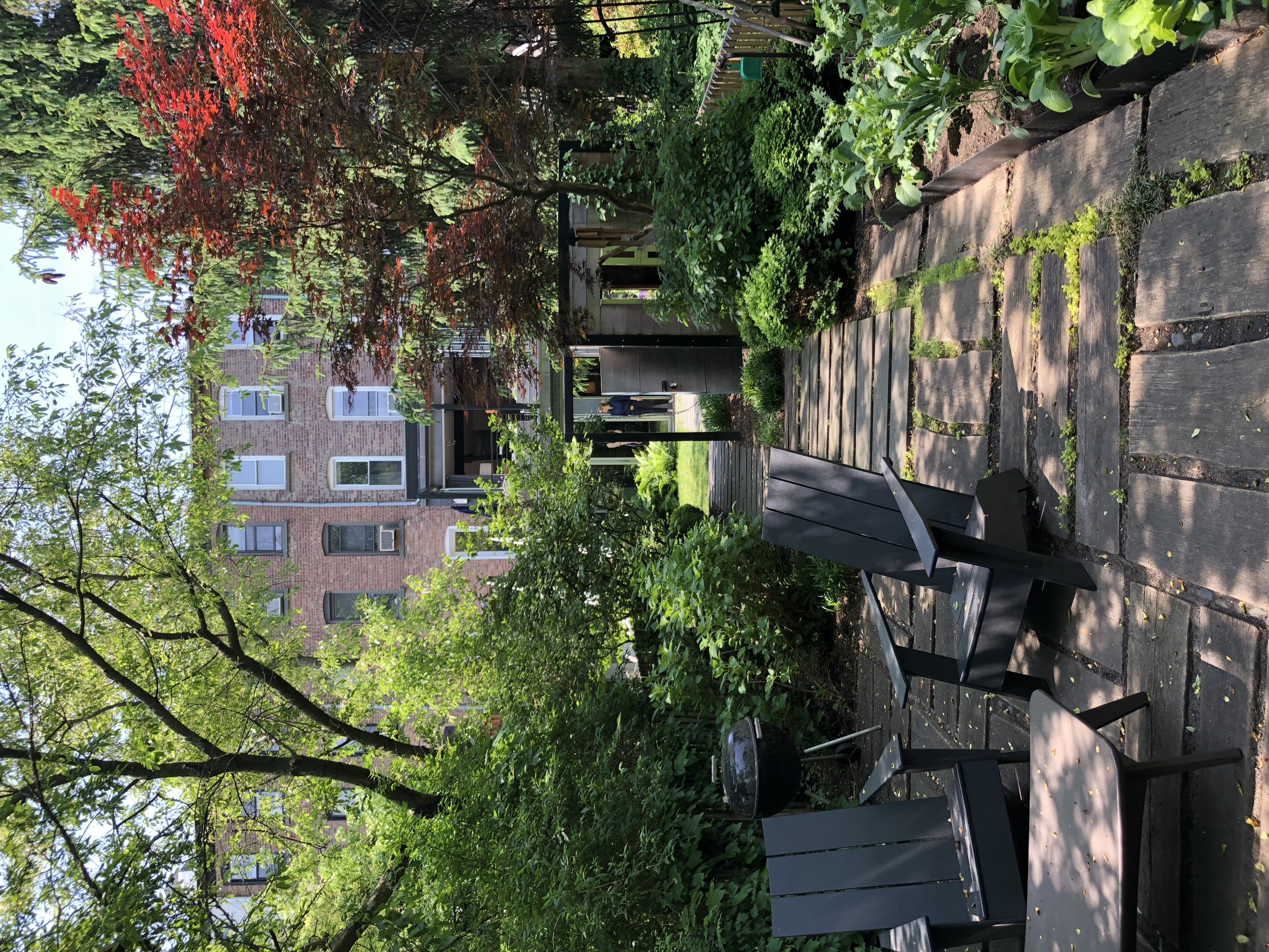 171 Garfield Place Brooklyn, NY 11215 - Photo 15 of 19 a house view with a sitting space and garden
