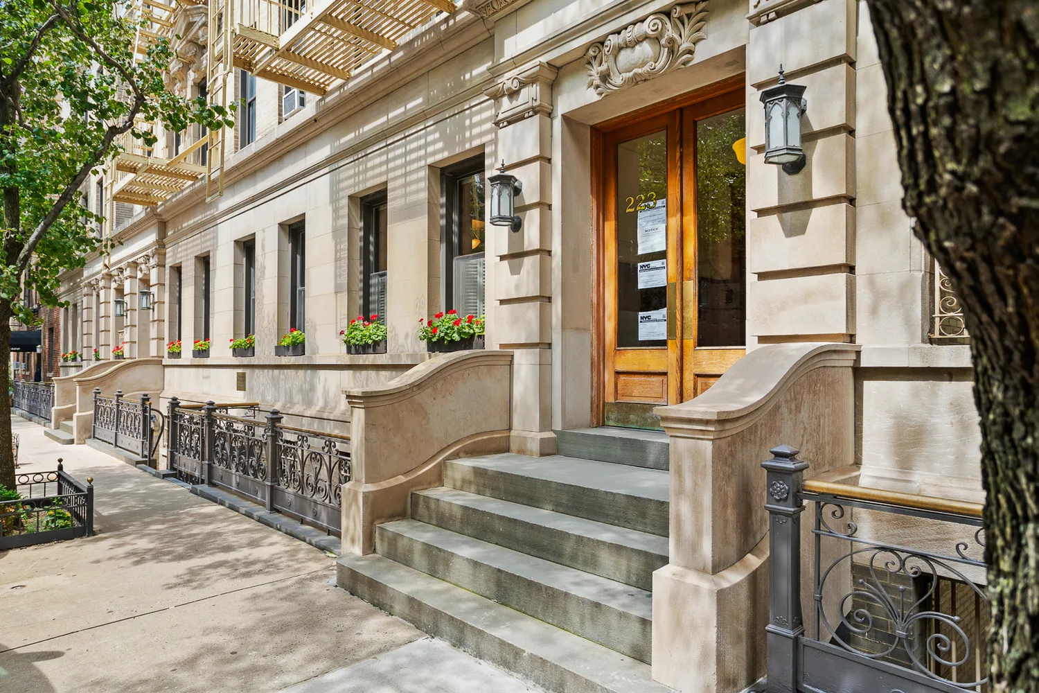 front view of a building