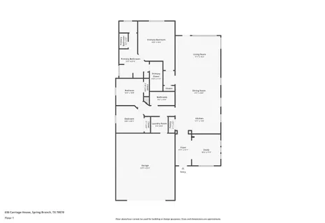 $425,000 | 636 Carriage House, Spring Branch, TX 78070