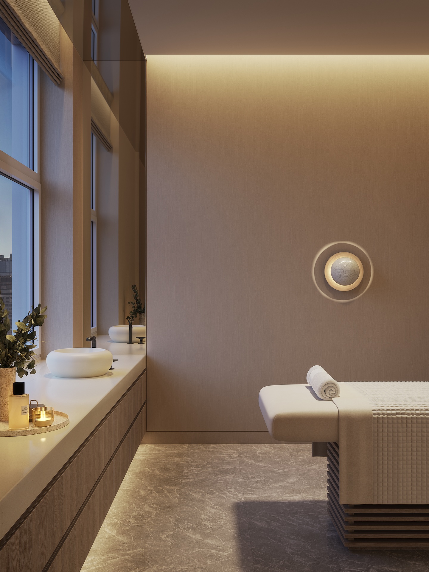 255 East 77th Street, Unit 5B Manhattan, NY 10075 - Photo 19 of 25 a bathroom with a sink and a mirror